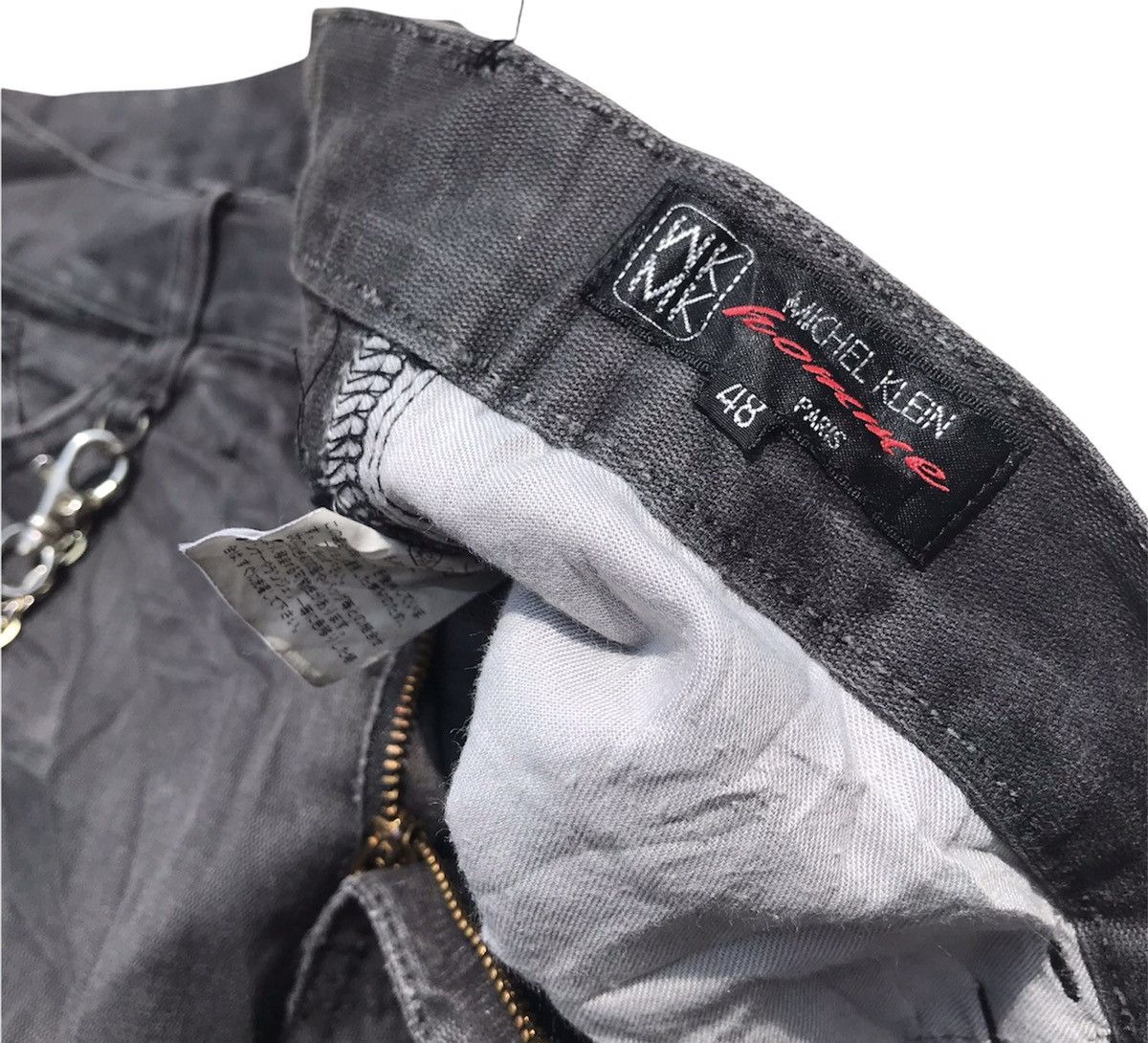 Michel Klein General Works MK Homme Custom Distressed Punk Style Pants Size US 32 / EU 48 - 8 Thumbnail