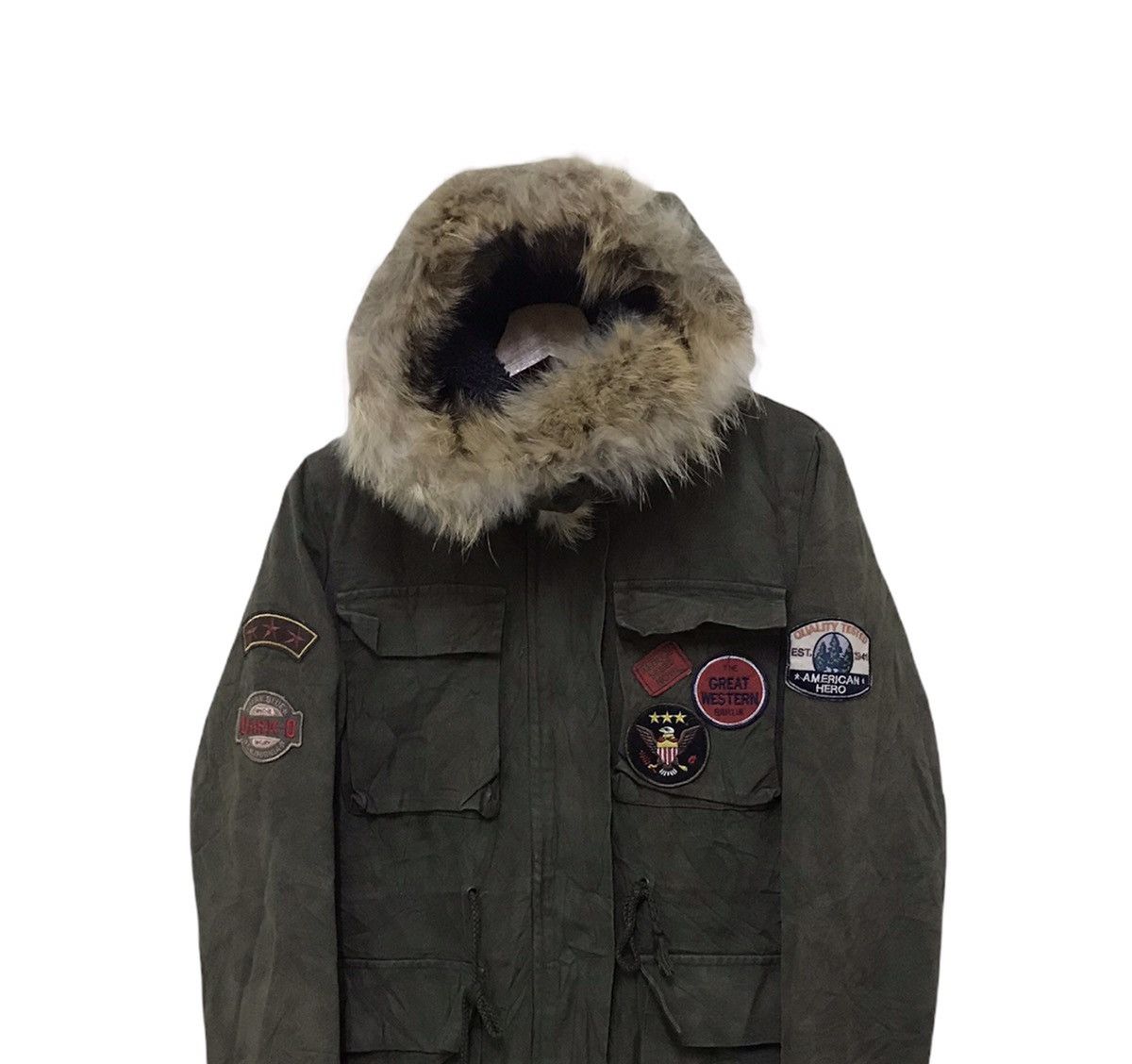 Japanese Brand × Vintage Vintage Military Parkas Hoodie Utility Jacket Military Wear Size US M / EU 48-50 / 2 - 4 Thumbnail