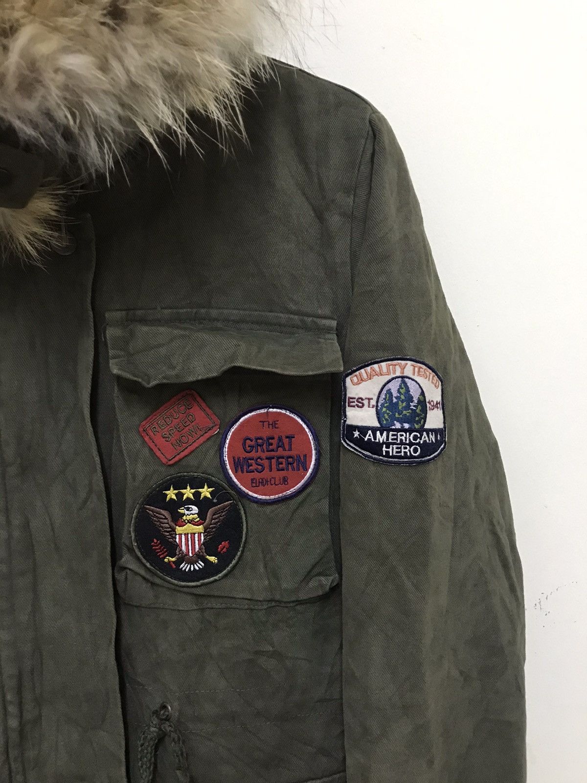 Japanese Brand × Vintage Vintage Military Parkas Hoodie Utility Jacket Military Wear Size US M / EU 48-50 / 2 - 9 Thumbnail