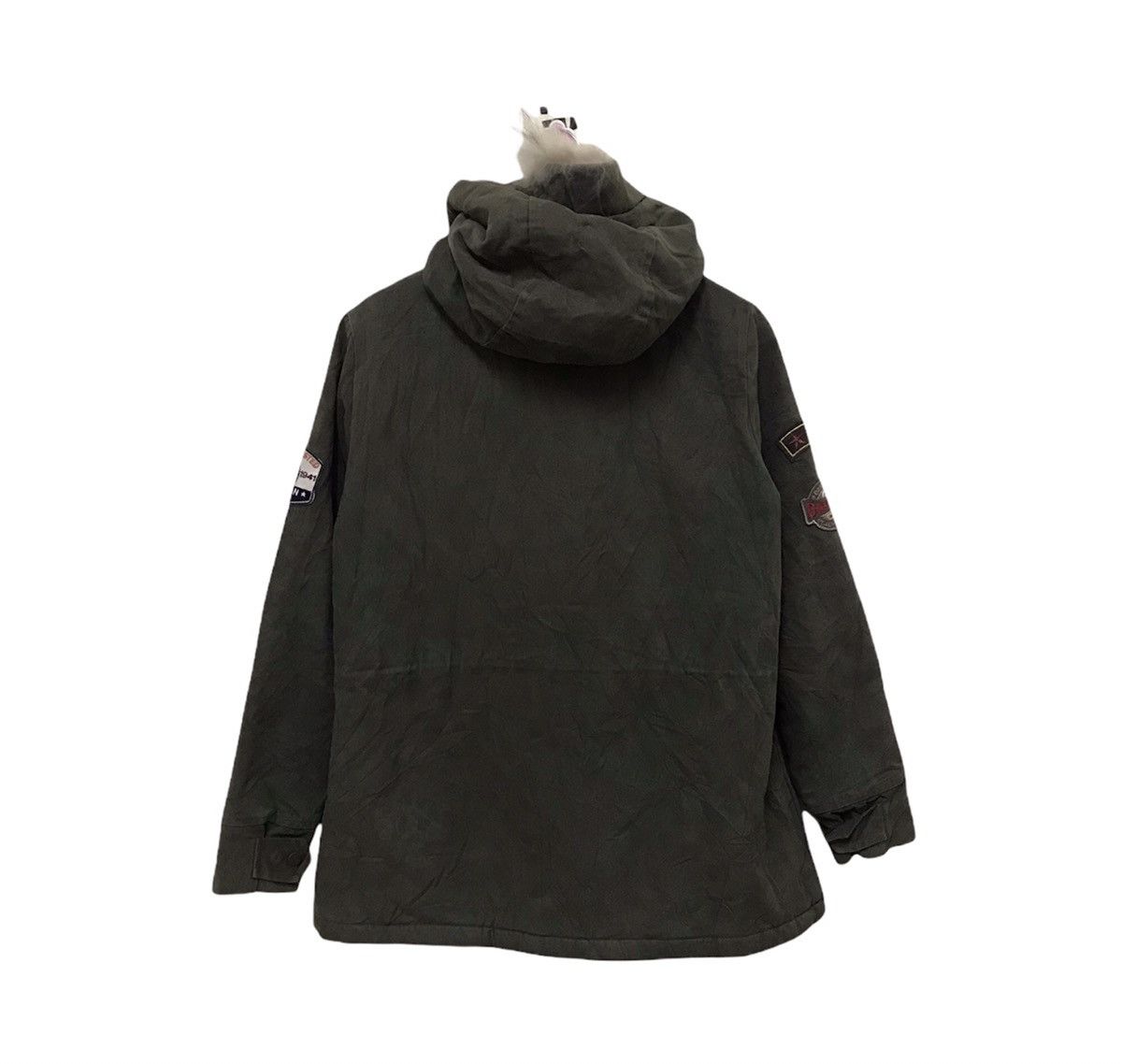 Japanese Brand × Vintage Vintage Military Parkas Hoodie Utility Jacket Military Wear Size US M / EU 48-50 / 2 - 7 Thumbnail