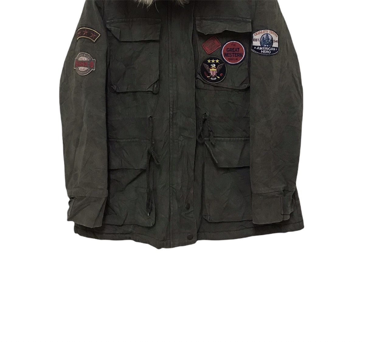 Japanese Brand × Vintage Vintage Military Parkas Hoodie Utility Jacket Military Wear Size US M / EU 48-50 / 2 - 5 Thumbnail