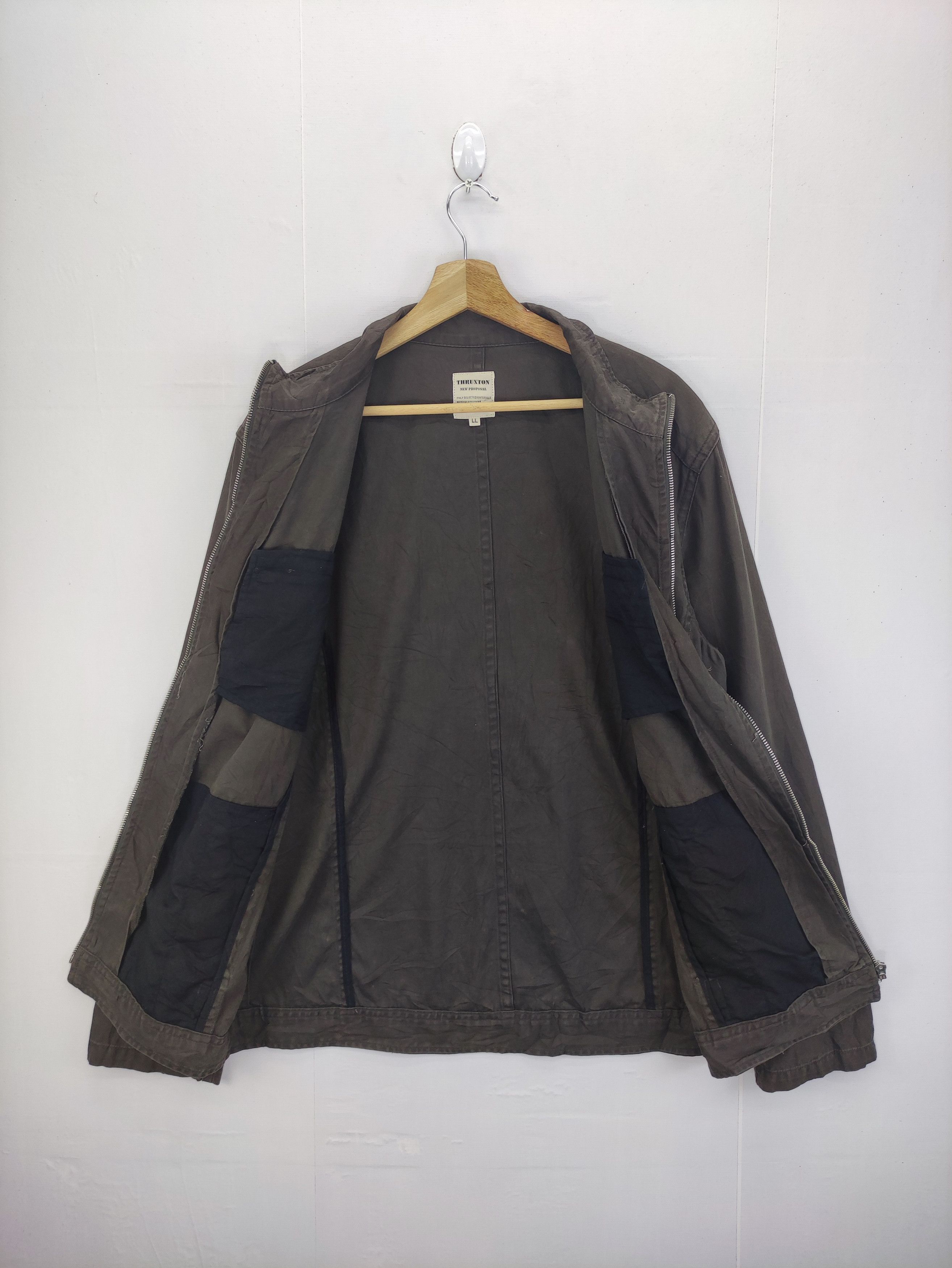 Japanese Brand Vintage Thruxton Motorcycle Jacket Zipper Size US M / EU 48-50 / 2 - 4 Thumbnail