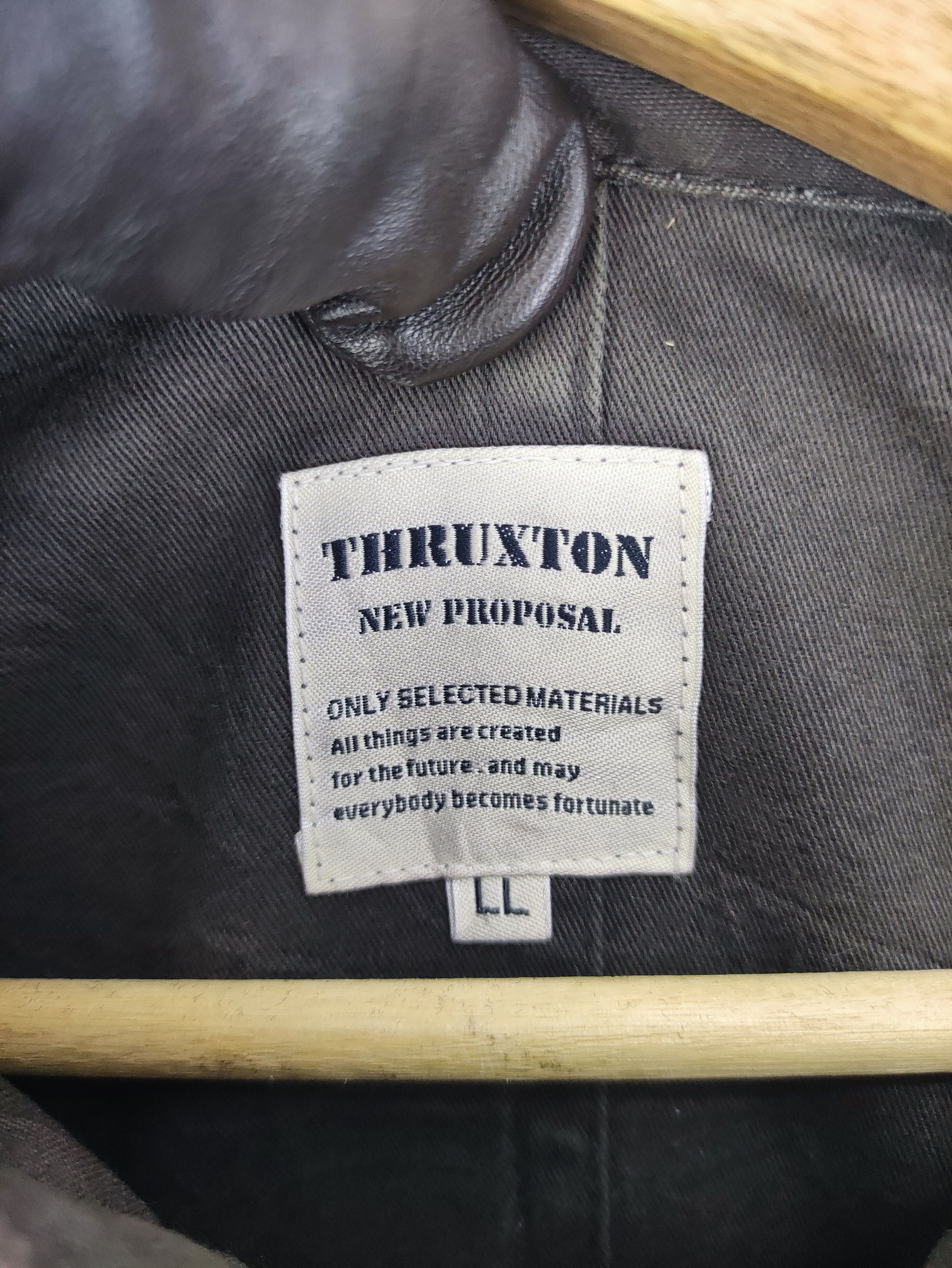 Japanese Brand Vintage Thruxton Motorcycle Jacket Zipper Size US M / EU 48-50 / 2 - 3 Thumbnail