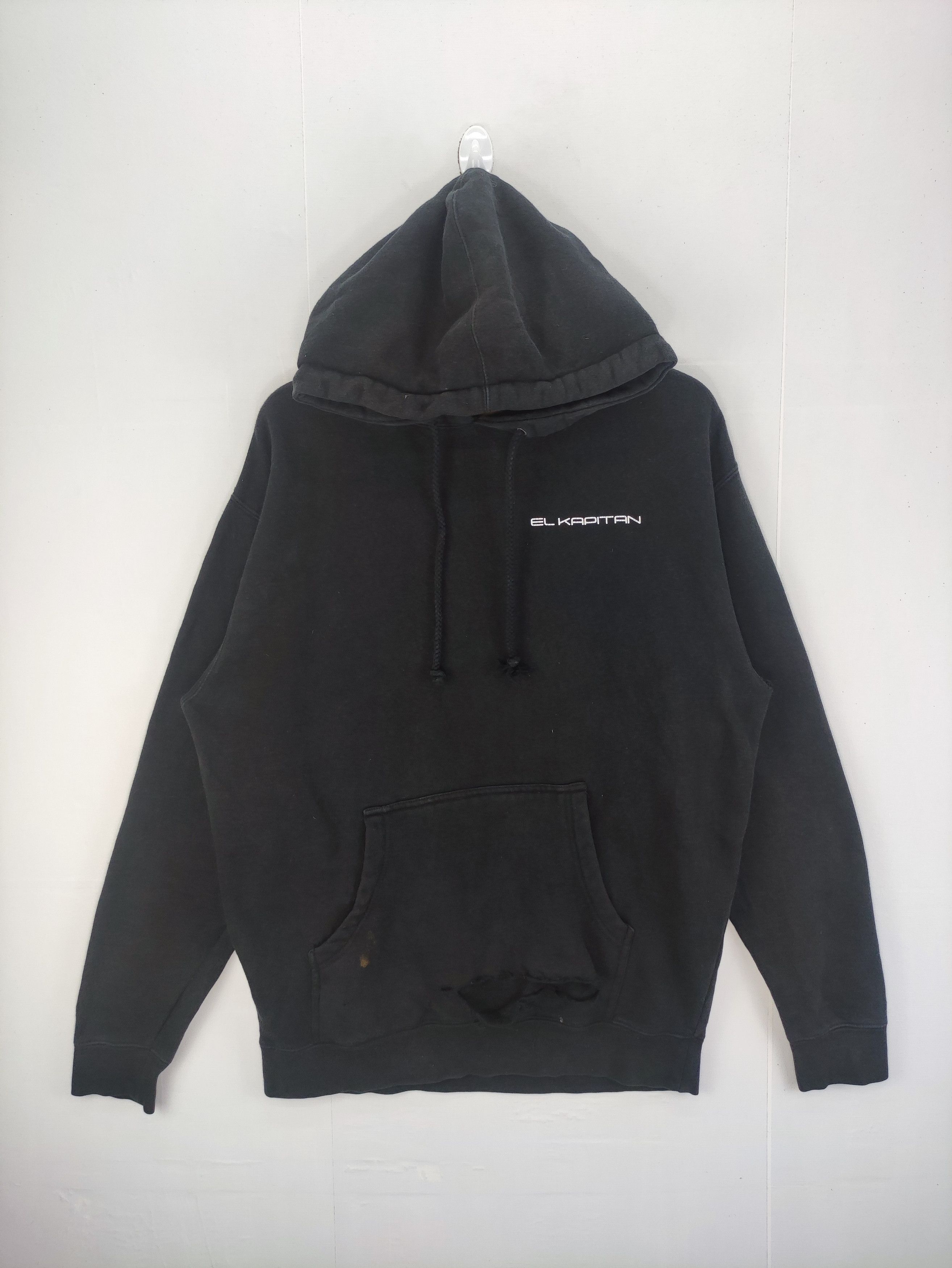 Japanese Brand Vintage Elkapitan Pull Over Hoodie Sweater Big Logo Size US L / EU 52-54 / 3 - 2 Thumbnail