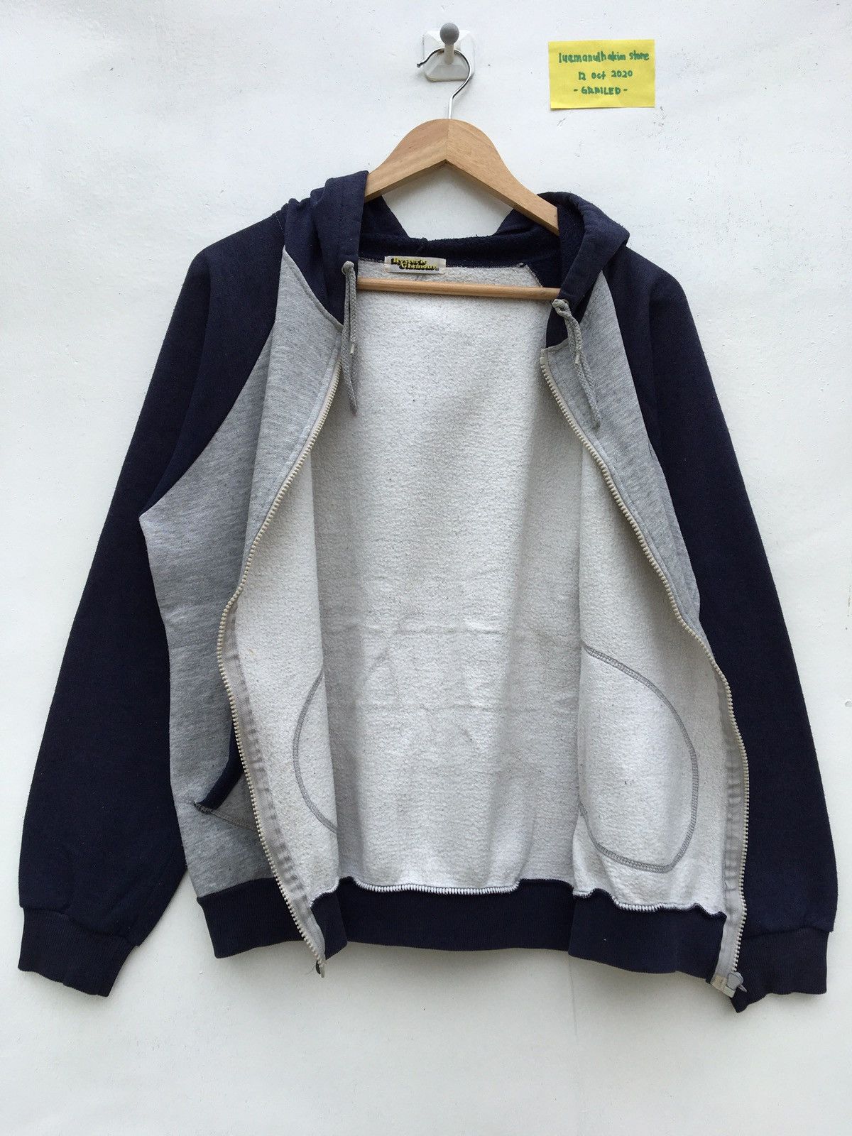 Hysteric Glamour Rare Vtg Hysteric Glamour Big Logo Zipper Hoodie Size US S / EU 44-46 / 1 - 15 Thumbnail
