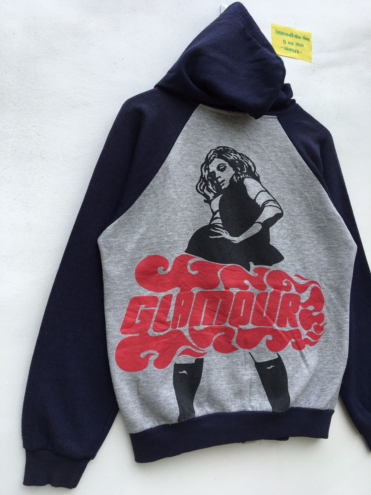 Hysteric Glamour Rare Vtg Hysteric Glamour Big Logo Zipper Hoodie Size US S / EU 44-46 / 1 - 5 Thumbnail