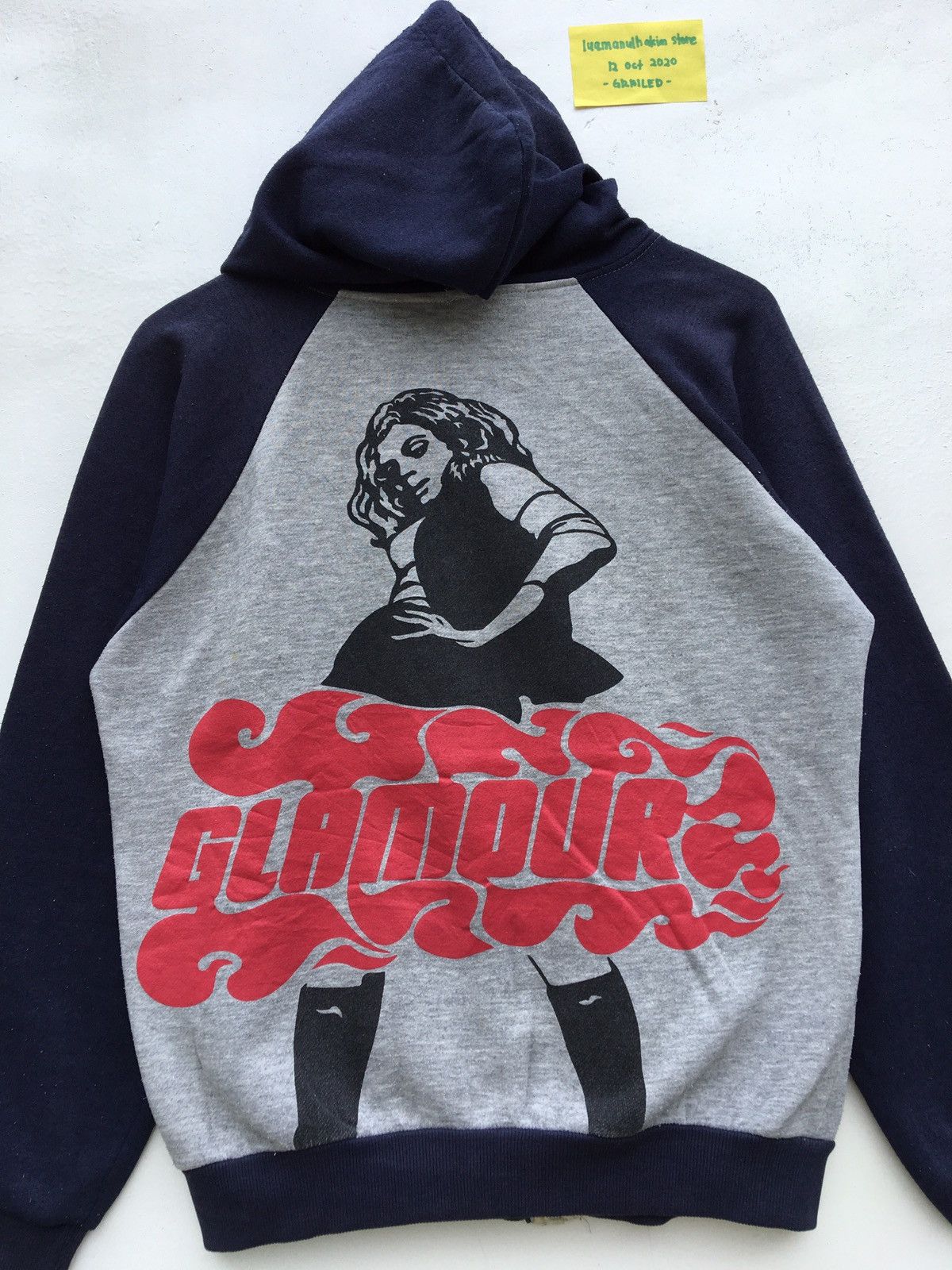 Hysteric Glamour Rare Vtg Hysteric Glamour Big Logo Zipper Hoodie Size US S / EU 44-46 / 1 - 4 Thumbnail