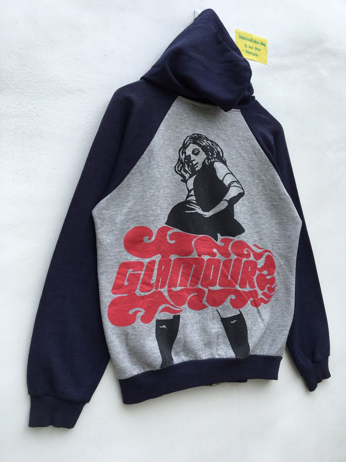 Hysteric Glamour Rare Vtg Hysteric Glamour Big Logo Zipper Hoodie Size US S / EU 44-46 / 1 - 2 Preview
