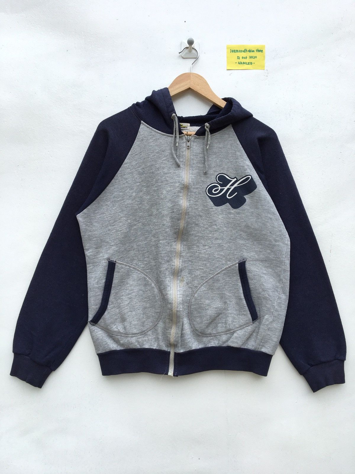 Hysteric Glamour Rare Vtg Hysteric Glamour Big Logo Zipper Hoodie Size US S / EU 44-46 / 1 - 7 Thumbnail