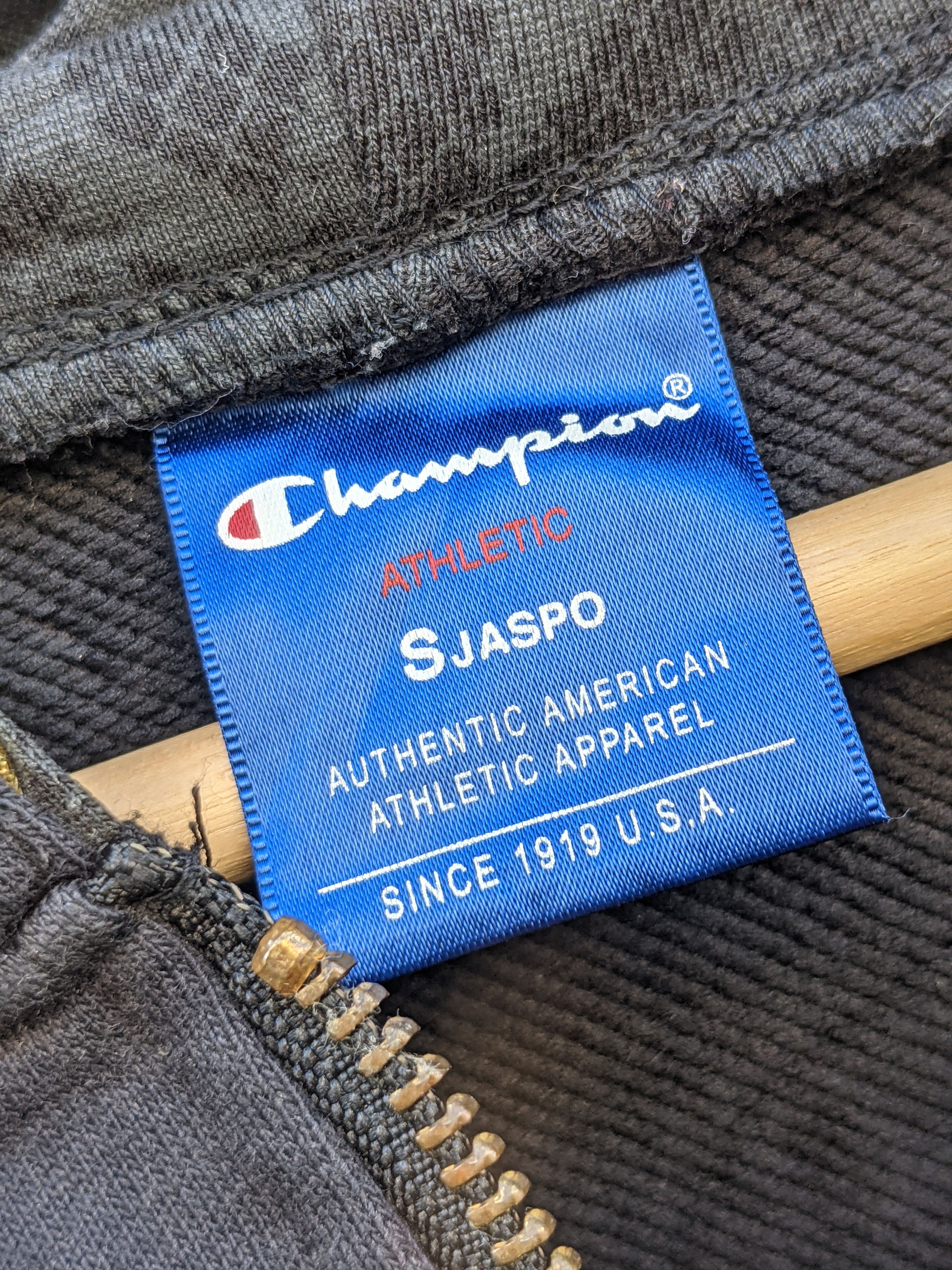 Champion × Vintage ⚡️Steals⚡️ Champion Woven Spellout Sun Faded Zip Up Size US S / EU 44-46 / 1 - 8 Thumbnail