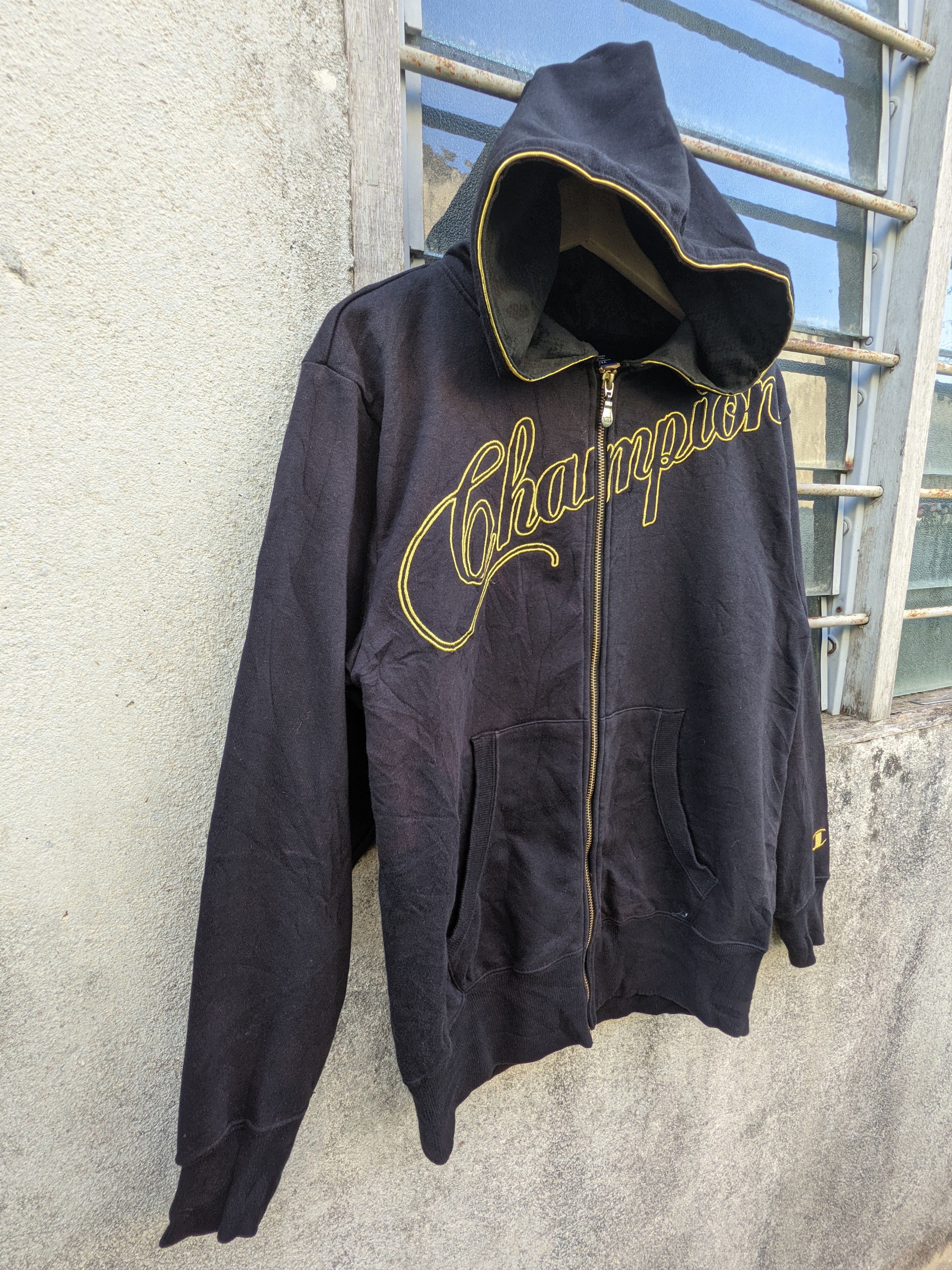 Champion × Vintage ⚡️Steals⚡️ Champion Woven Spellout Sun Faded Zip Up Size US S / EU 44-46 / 1 - 3 Thumbnail