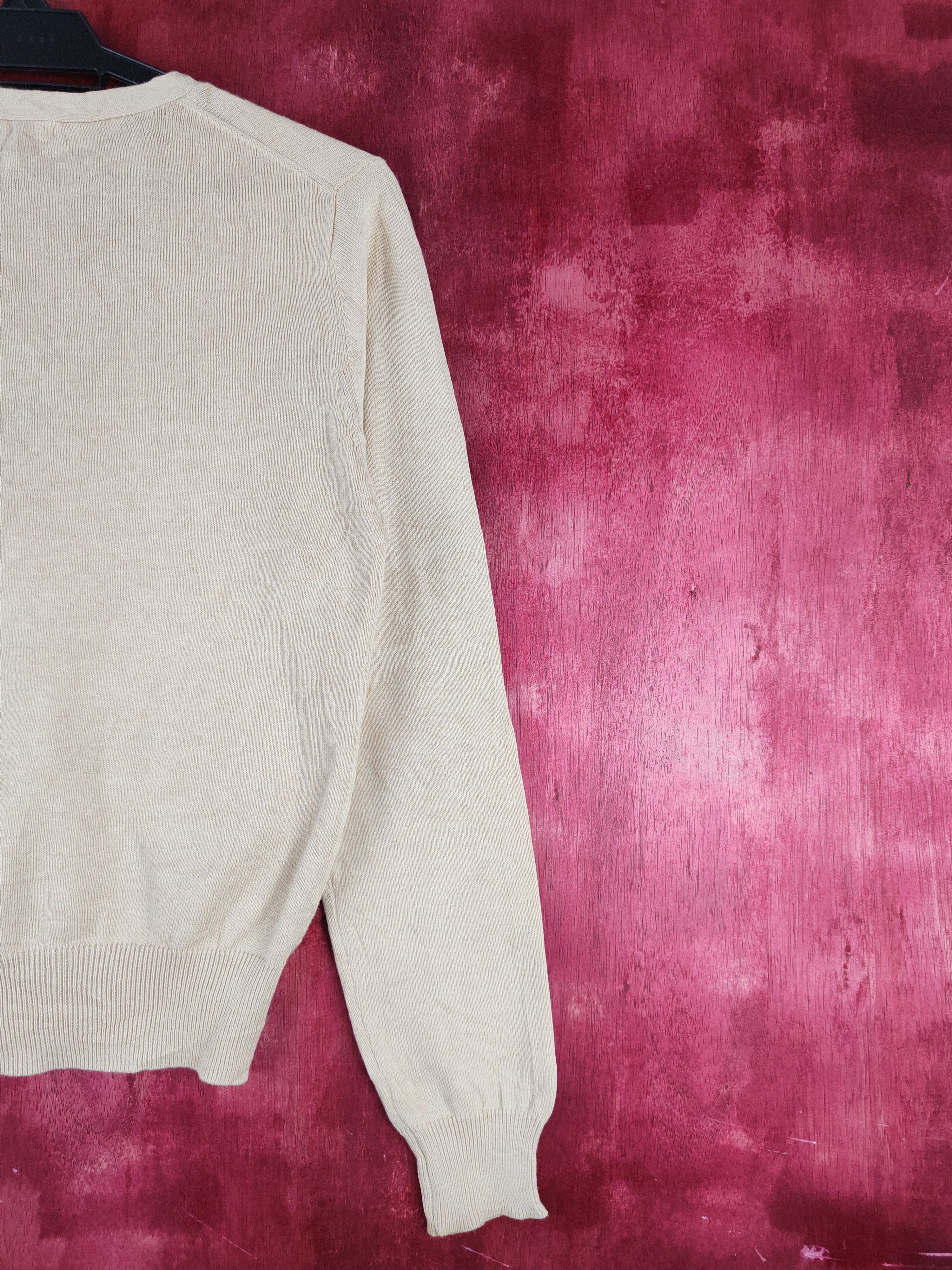 Japanese Brand Ropé Picnic Beige plain crop top knitwear Cardigan #S899 Size S / US 4 / IT 40 - 9 Thumbnail