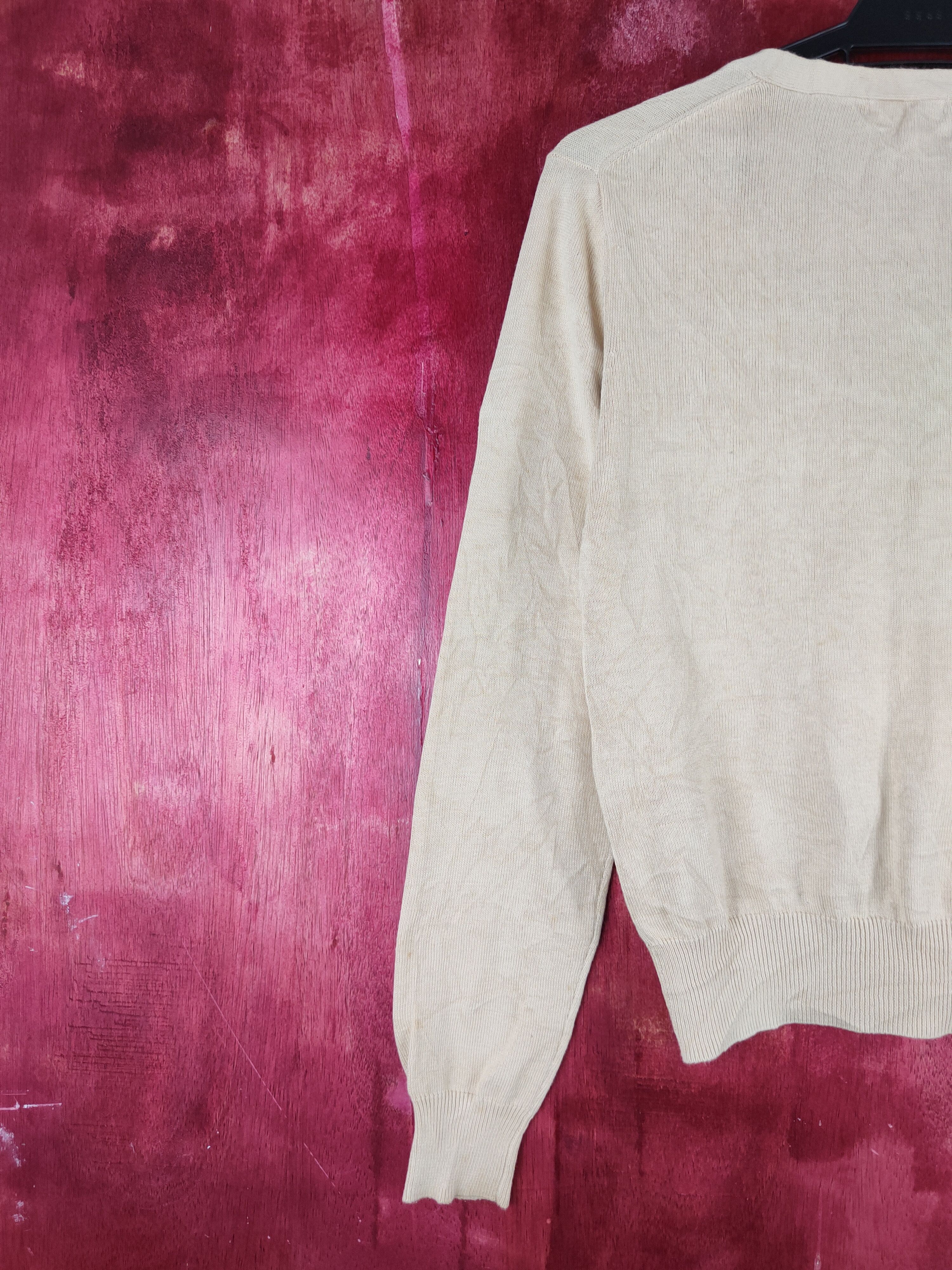 Japanese Brand Ropé Picnic Beige plain crop top knitwear Cardigan #S899 Size S / US 4 / IT 40 - 8 Thumbnail