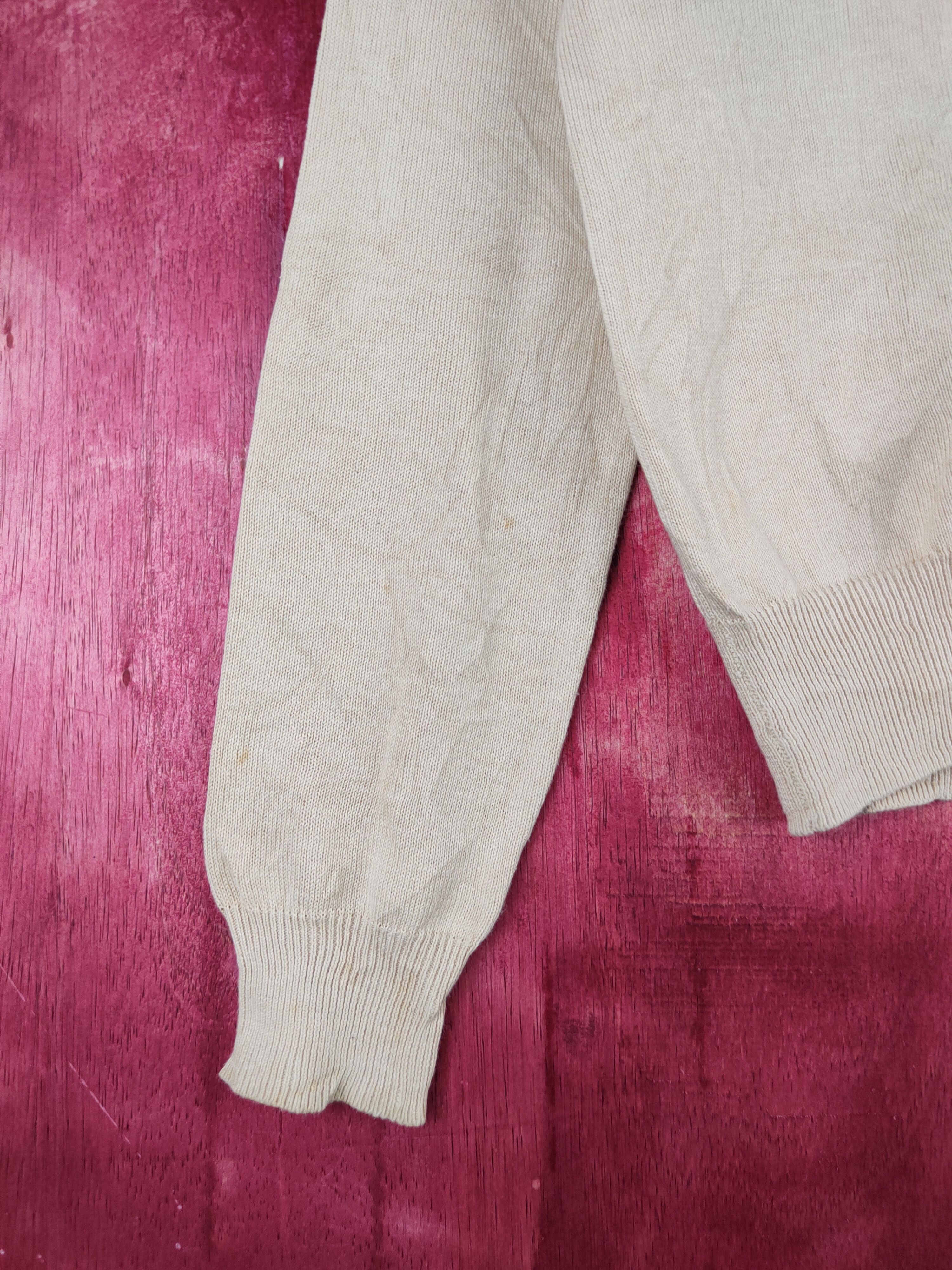 Japanese Brand Ropé Picnic Beige plain crop top knitwear Cardigan #S899 Size S / US 4 / IT 40 - 4 Thumbnail