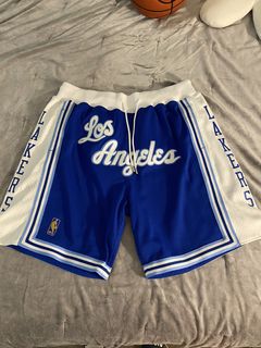 Blue top lakers shorts