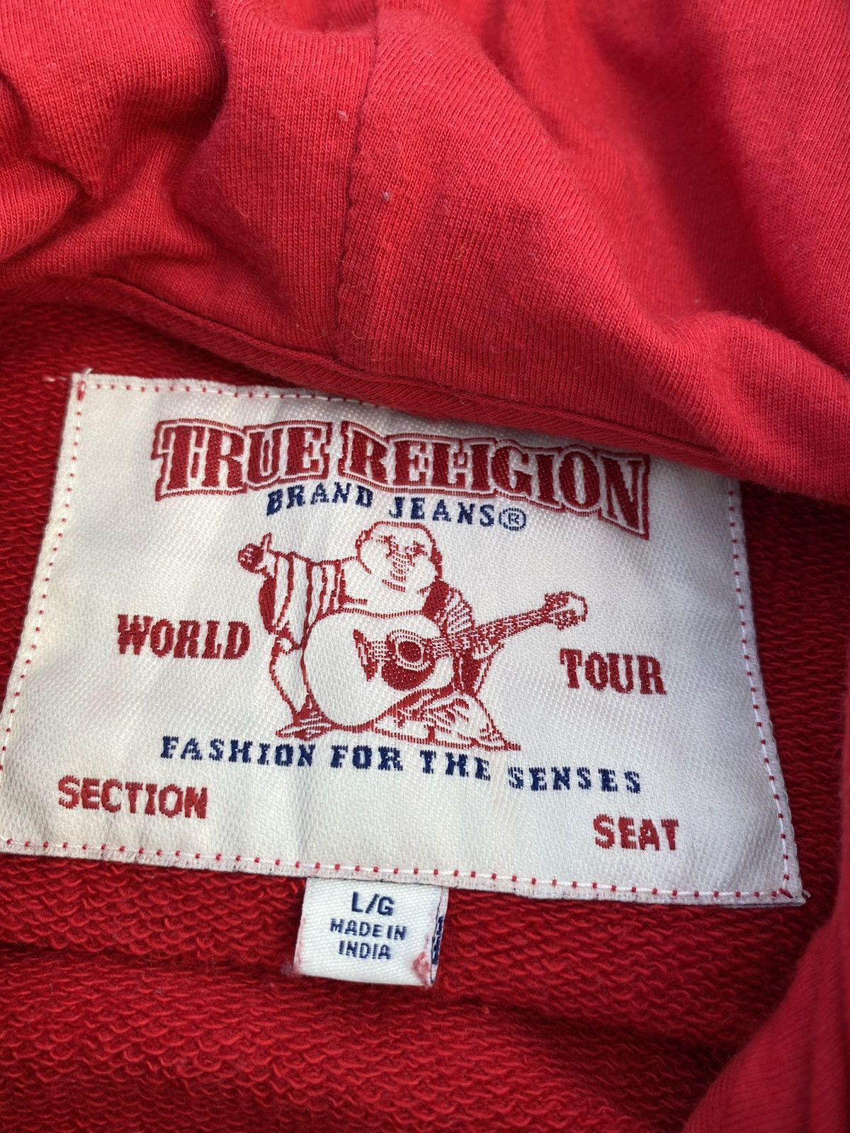 True Religion Vintage True Religion Zip Up hoodie Y2K Size US L / EU 52-54 / 3 - 8 Thumbnail