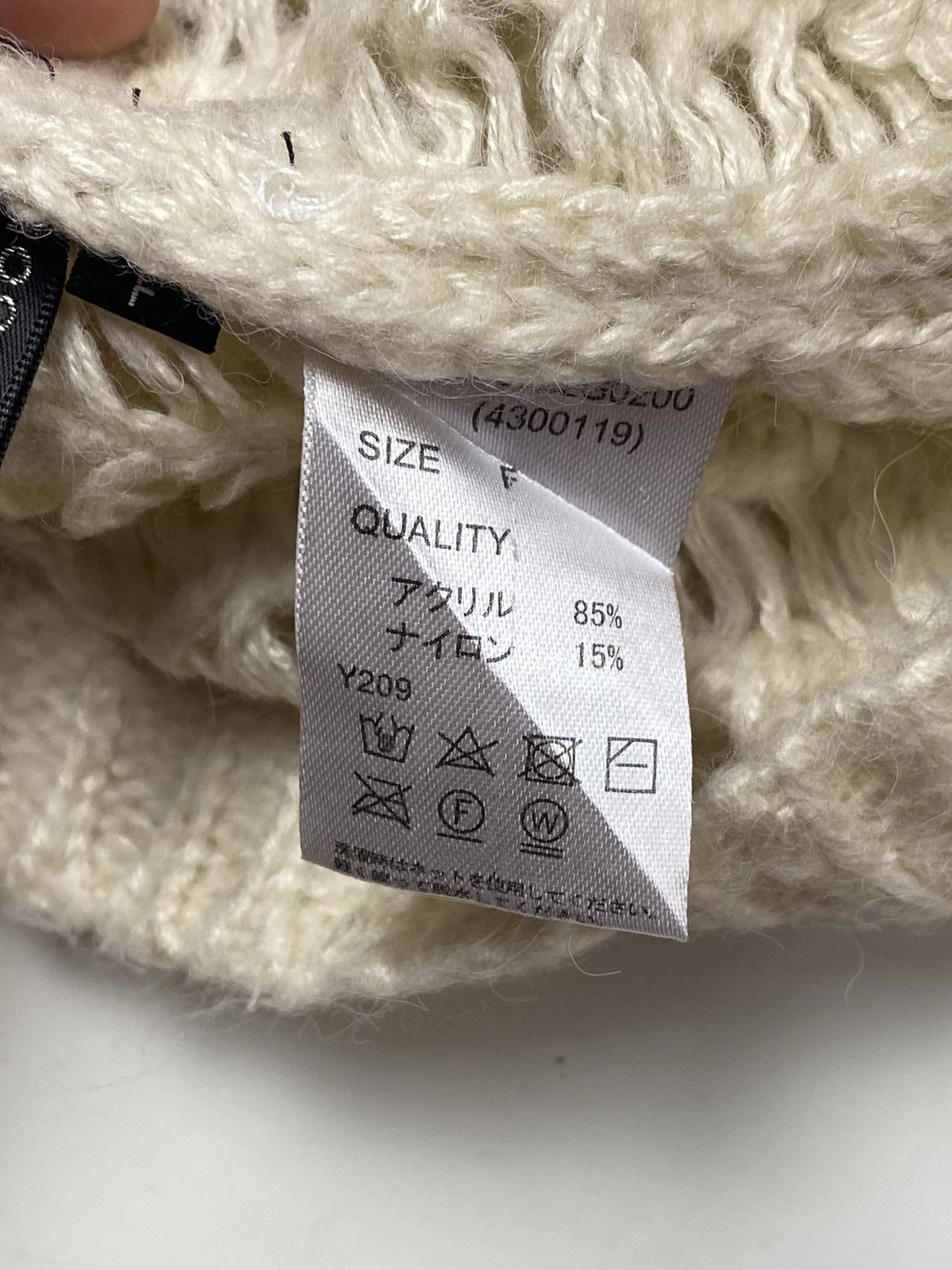 Japanese Brand 2000s Sugar Spoon - Open Chunky Knitted Sweater Size US M / EU 48-50 / 2 - 4 Thumbnail