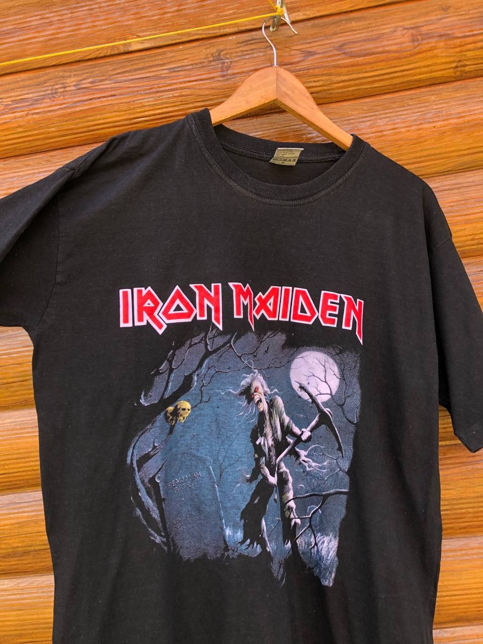 Band Tees Vintage Iron Maiden Size US L / EU 52-54 / 3 - 2 Thumbnail