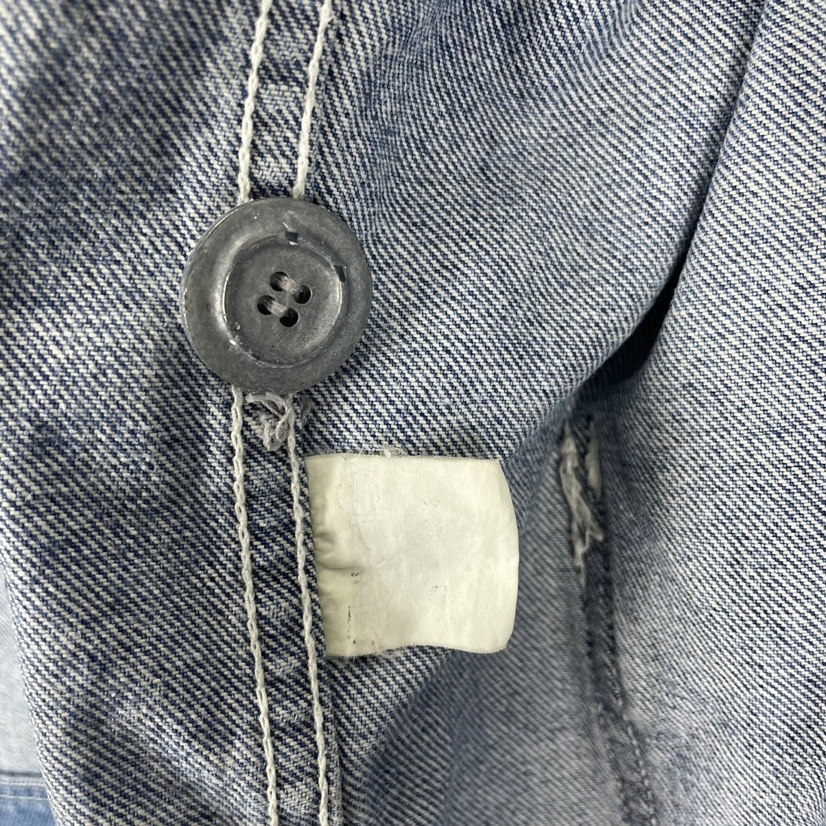 Issey Miyake 🔥PLANTATION ISSEY MIYAKE DENIM JEANS JACKET Size US L / EU 52-54 / 3 - 11 Thumbnail