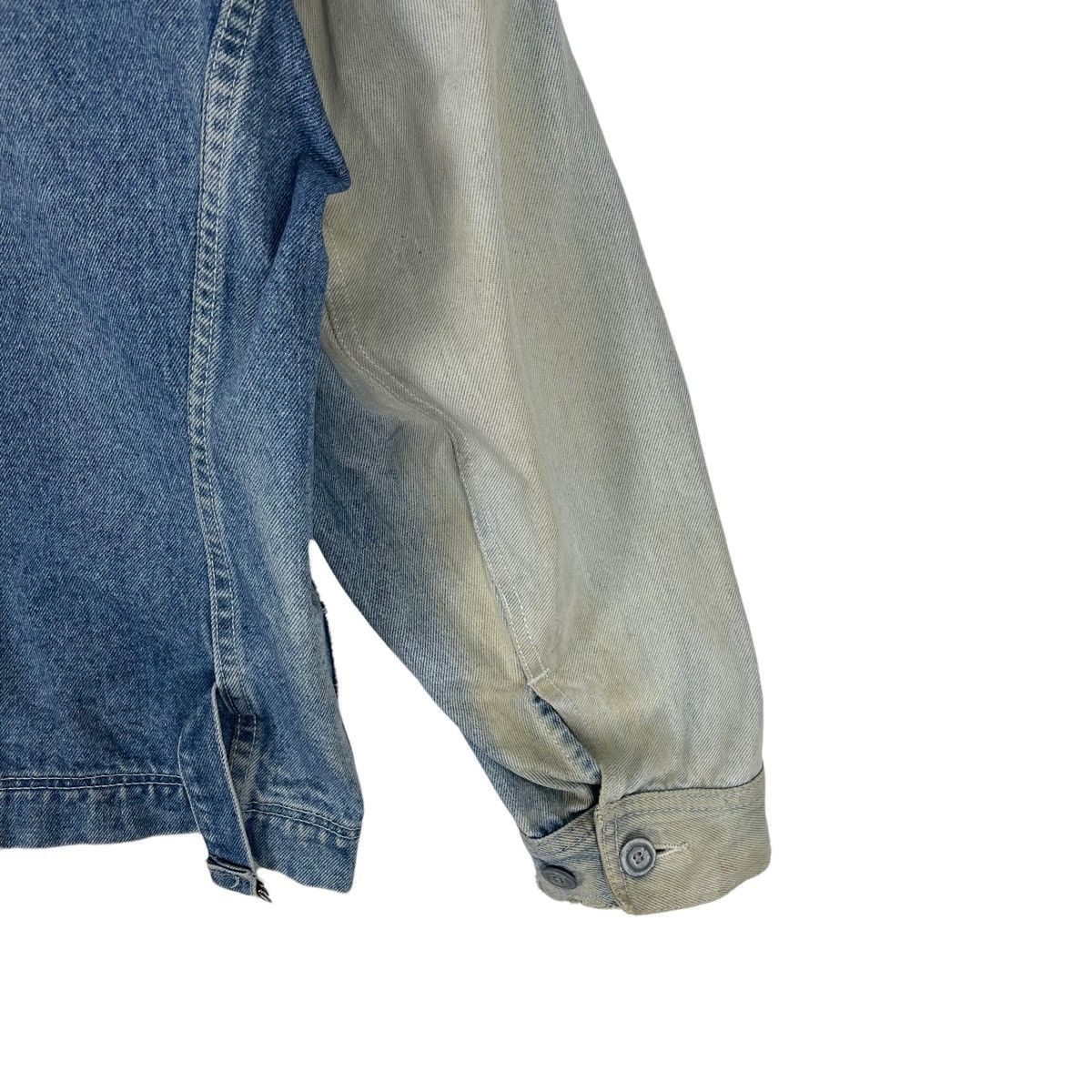 Issey Miyake 🔥PLANTATION ISSEY MIYAKE DENIM JEANS JACKET Size US L / EU 52-54 / 3 - 6 Thumbnail