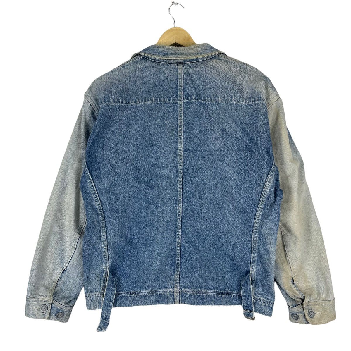 Issey Miyake 🔥PLANTATION ISSEY MIYAKE DENIM JEANS JACKET Size US L / EU 52-54 / 3 - 9 Thumbnail