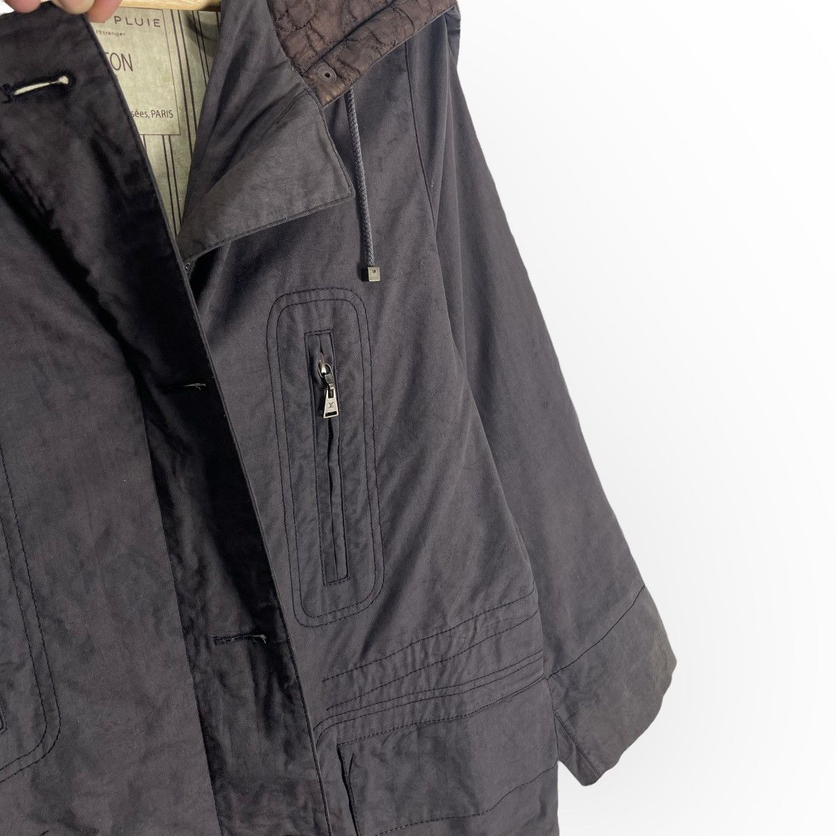 Louis Vuitton ☀️LOUIS VUITTON INVENTEUR HOODIE ZIPPER JACKET Size M / US 6-8 / IT 42-44 - 6 Thumbnail
