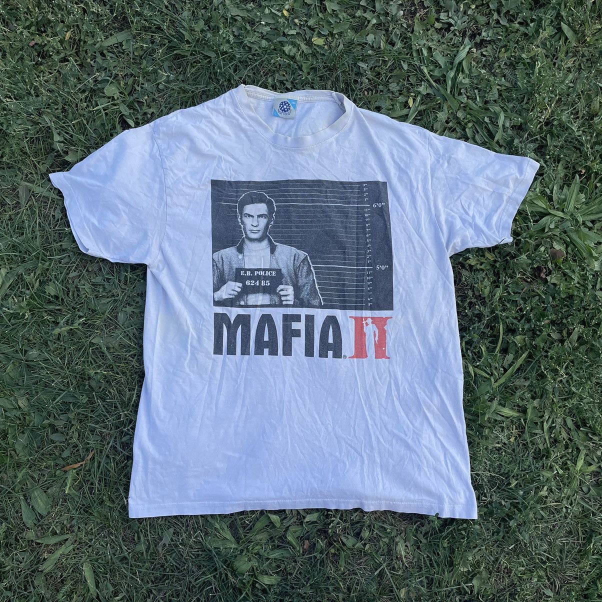 Vintage Y2K Mafia 2 Movie Game Face Band Rock Streetwear