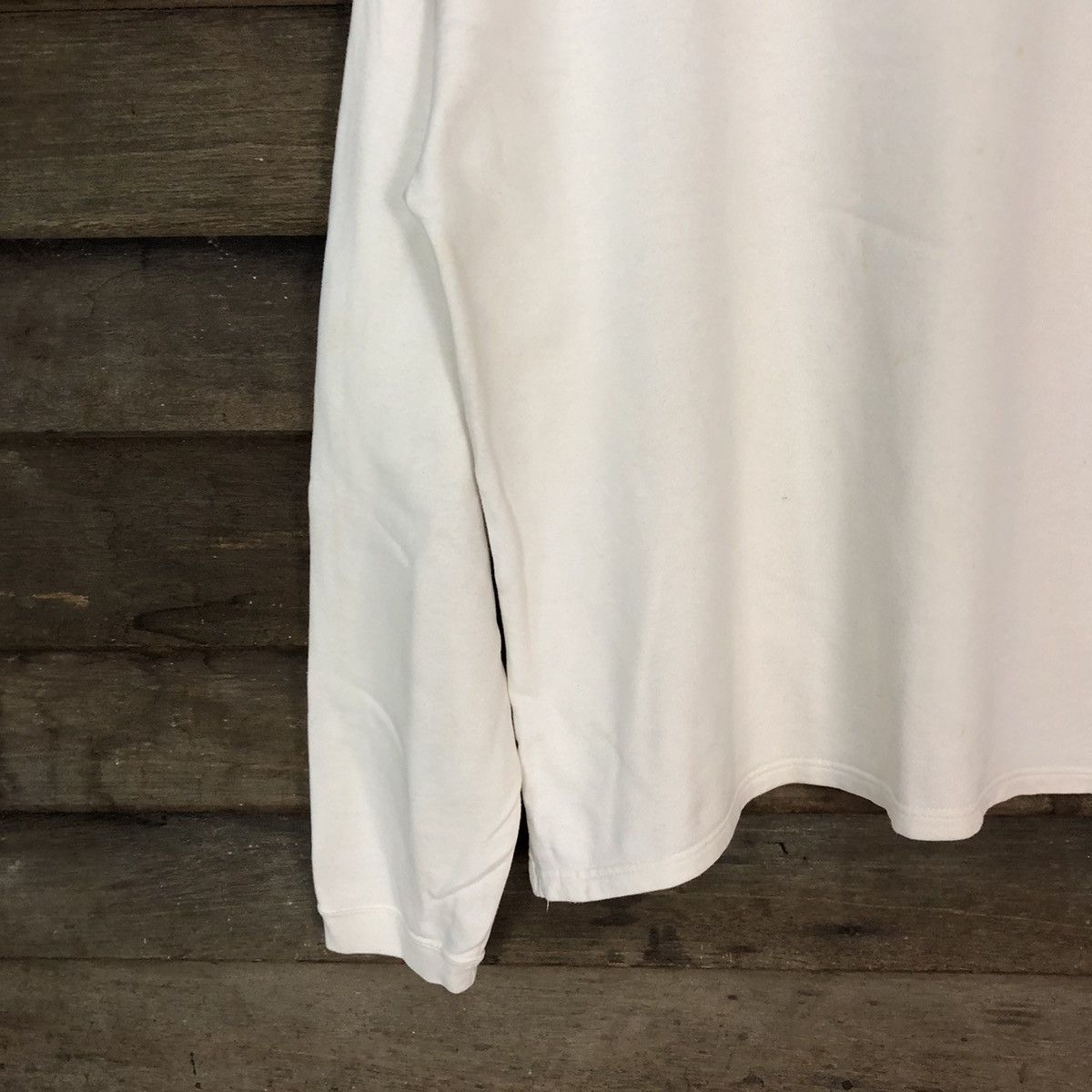 Japanese Brand Japanese Ancient dragon sleeve White Sweatshirt #082B Size US M / EU 48-50 / 2 - 4 Thumbnail