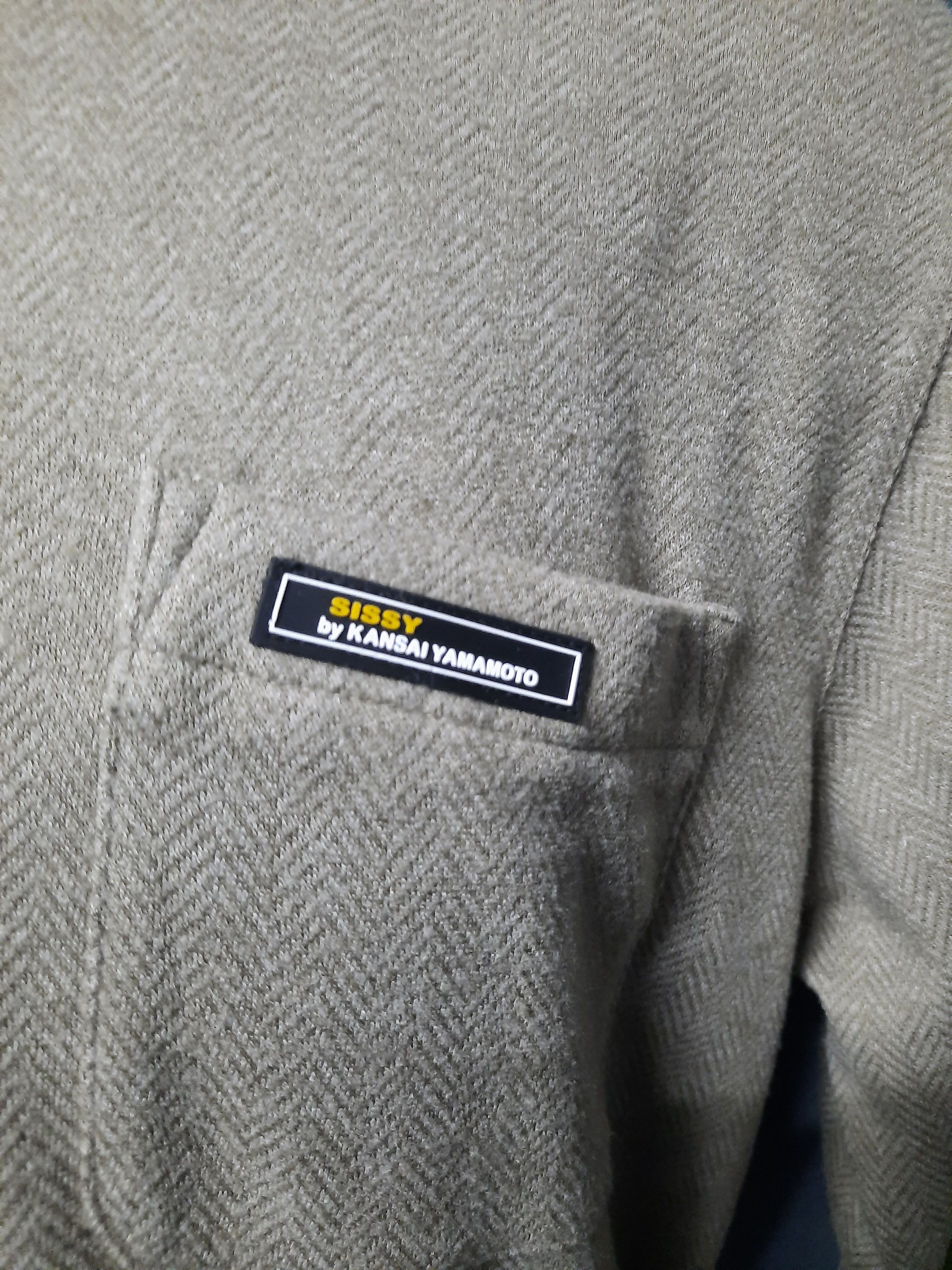 Japanese Brand Sissy by Kansai Yamamoto Long Sleeve Polo Shirt Size US L / EU 52-54 / 3 - 2 Thumbnail