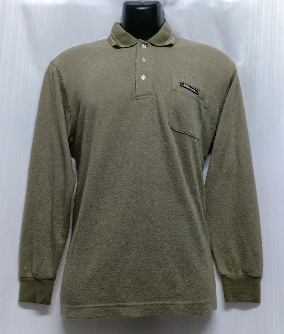 Japanese Brand Sissy by Kansai Yamamoto Long Sleeve Polo Shirt Size US L / EU 52-54 / 3 - 1 Thumbnail