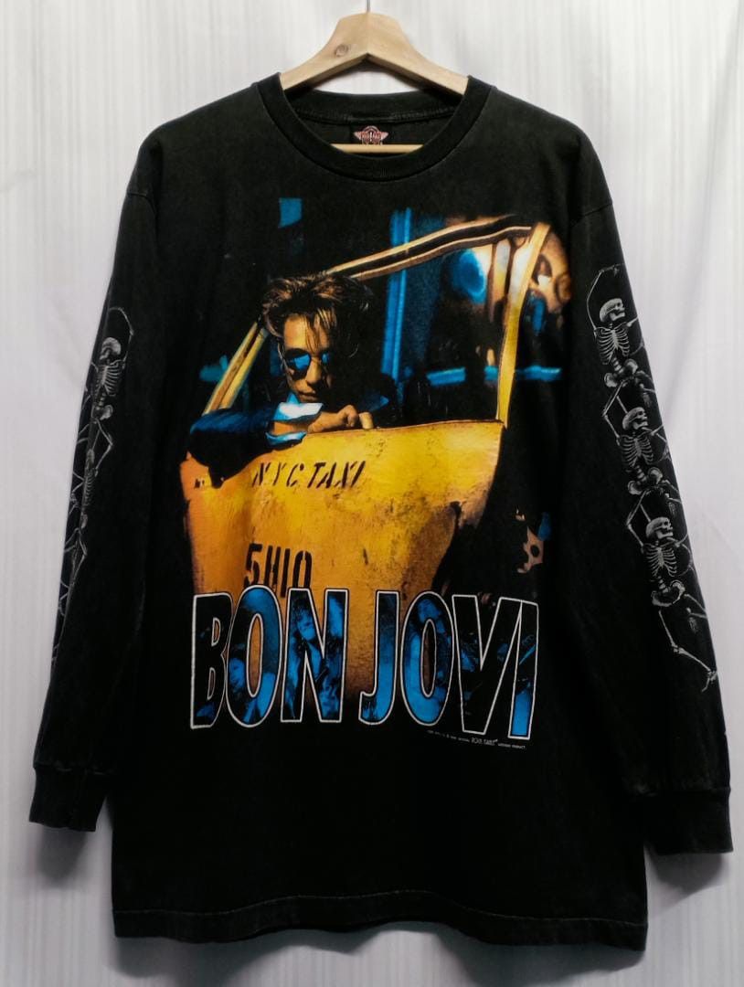 Band Tees × Bon Jovi × Vintage Vintage 1996 Bon Jovi Band Tees Bootleg Size US L / EU 52-54 / 3 - 2 Thumbnail