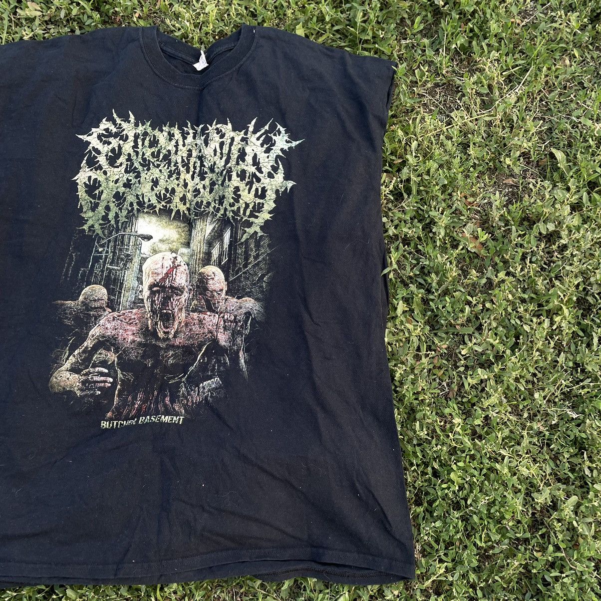 Vintage Vintage Y2K Graphic Band Tee Skulls Grunge Dark Worn In XXL Size US XXL / EU 58 / 5 - 3 Thumbnail