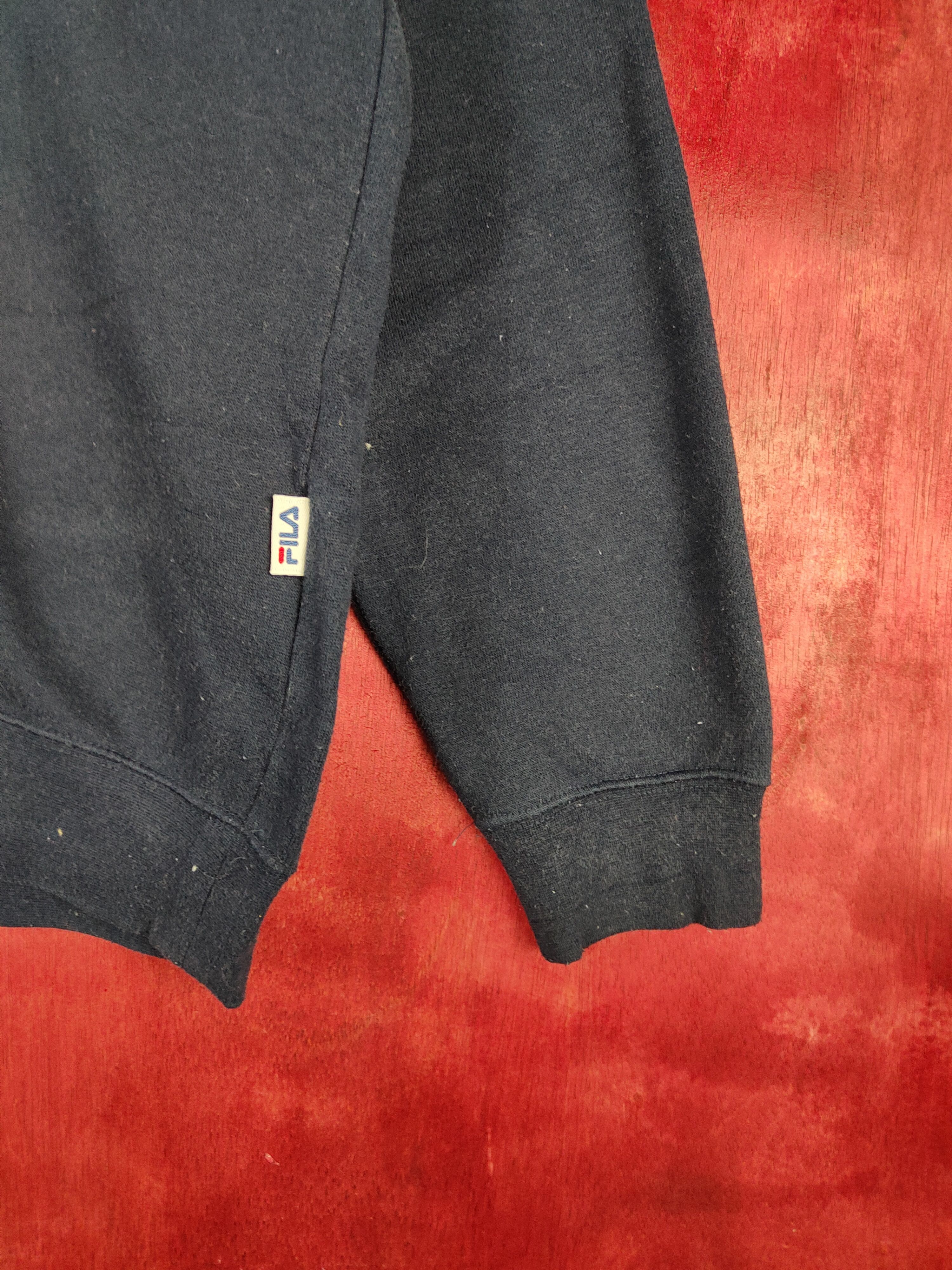 Fila Fila Red/Blue vintage Sweatshirt #5481 Size US L / EU 52-54 / 3 - 7 Thumbnail