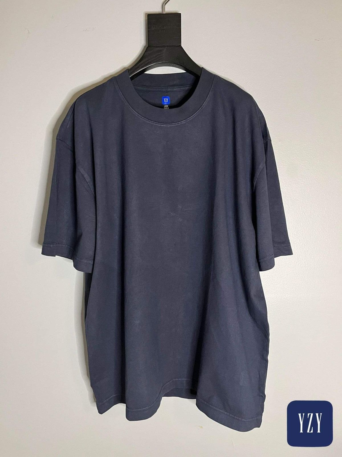 Yeezy Gap T Shirt Tee Short Sleeve Navy UNRELEASED