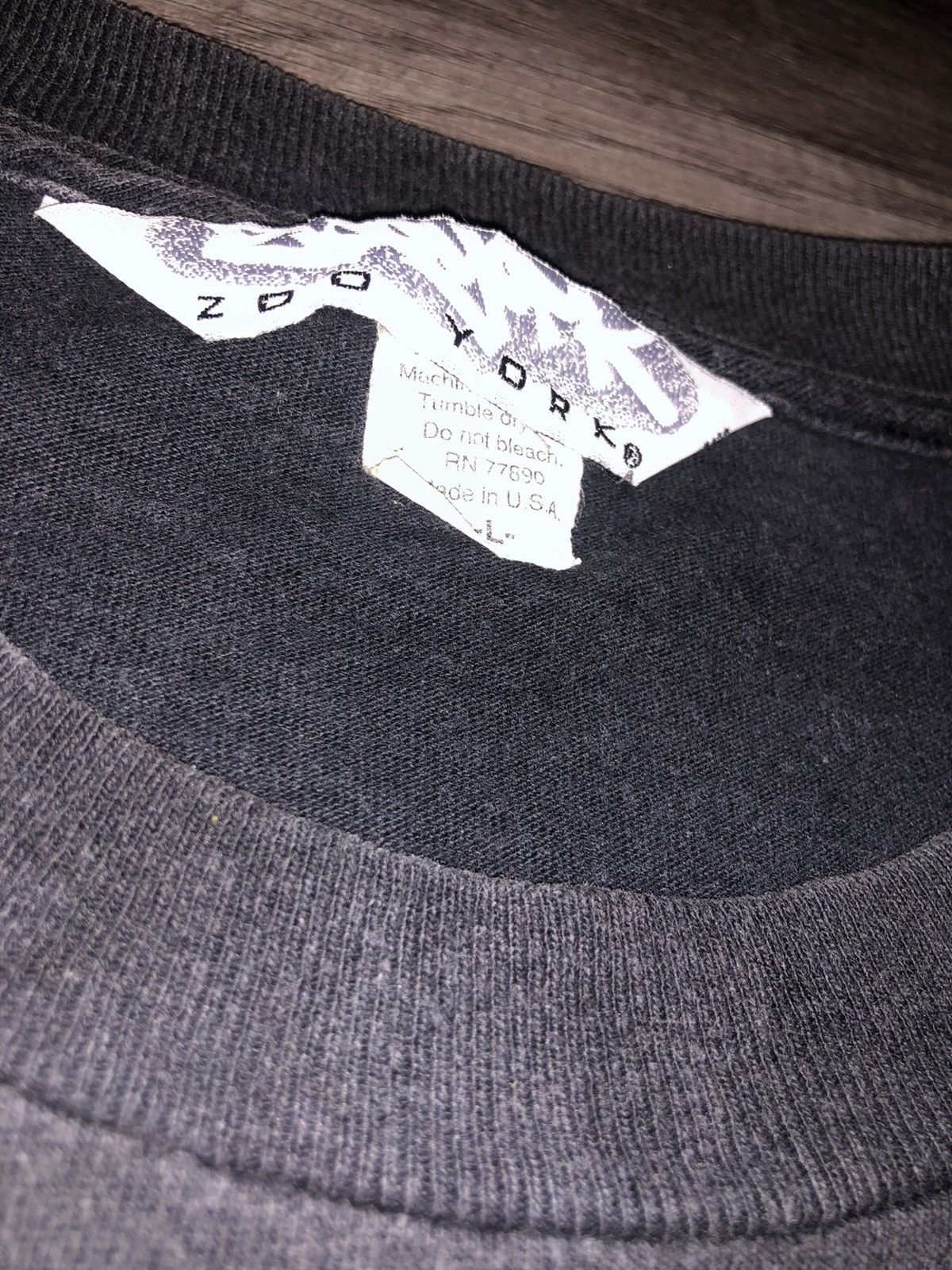Designer × Vintage × Zoo York Vintage The Zoo York Institute Tee Shirt Size US L / EU 52-54 / 3 - 11 Thumbnail