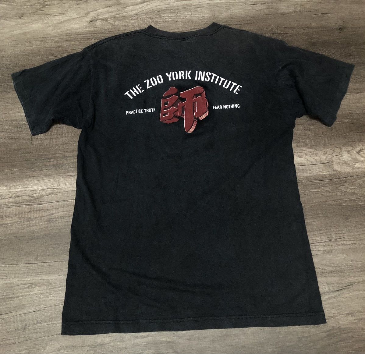 Designer × Vintage × Zoo York Vintage The Zoo York Institute Tee Shirt Size US L / EU 52-54 / 3 - 7 Thumbnail