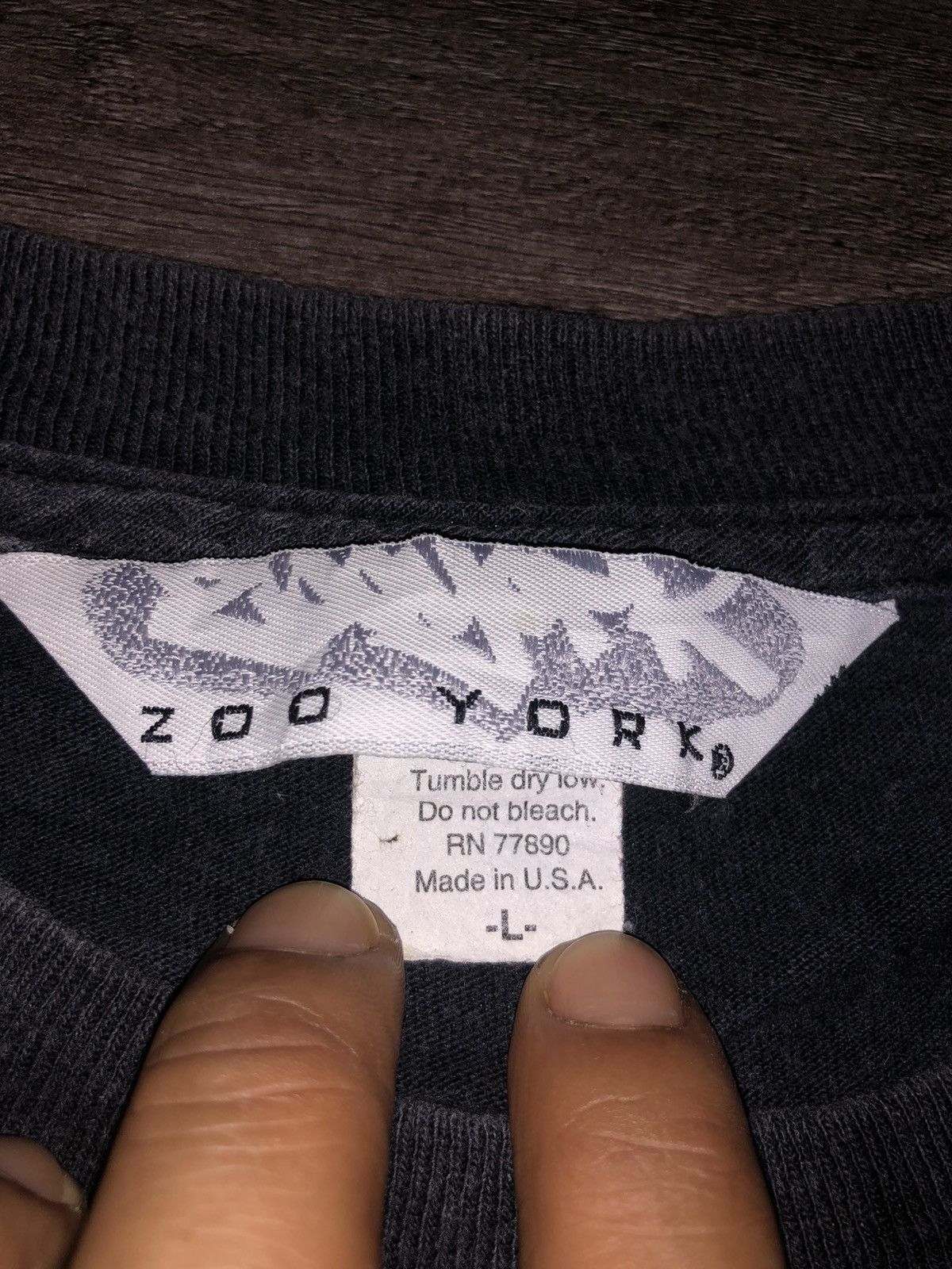 Designer × Vintage × Zoo York Vintage The Zoo York Institute Tee Shirt Size US L / EU 52-54 / 3 - 13 Thumbnail