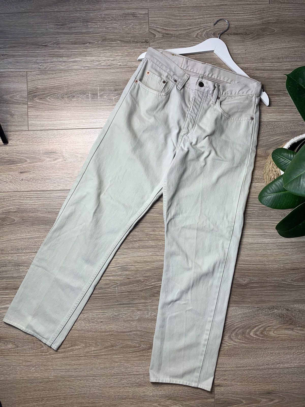 Vintage 90s Rare Levis 615 Orange Tab Denim Pant Jeans