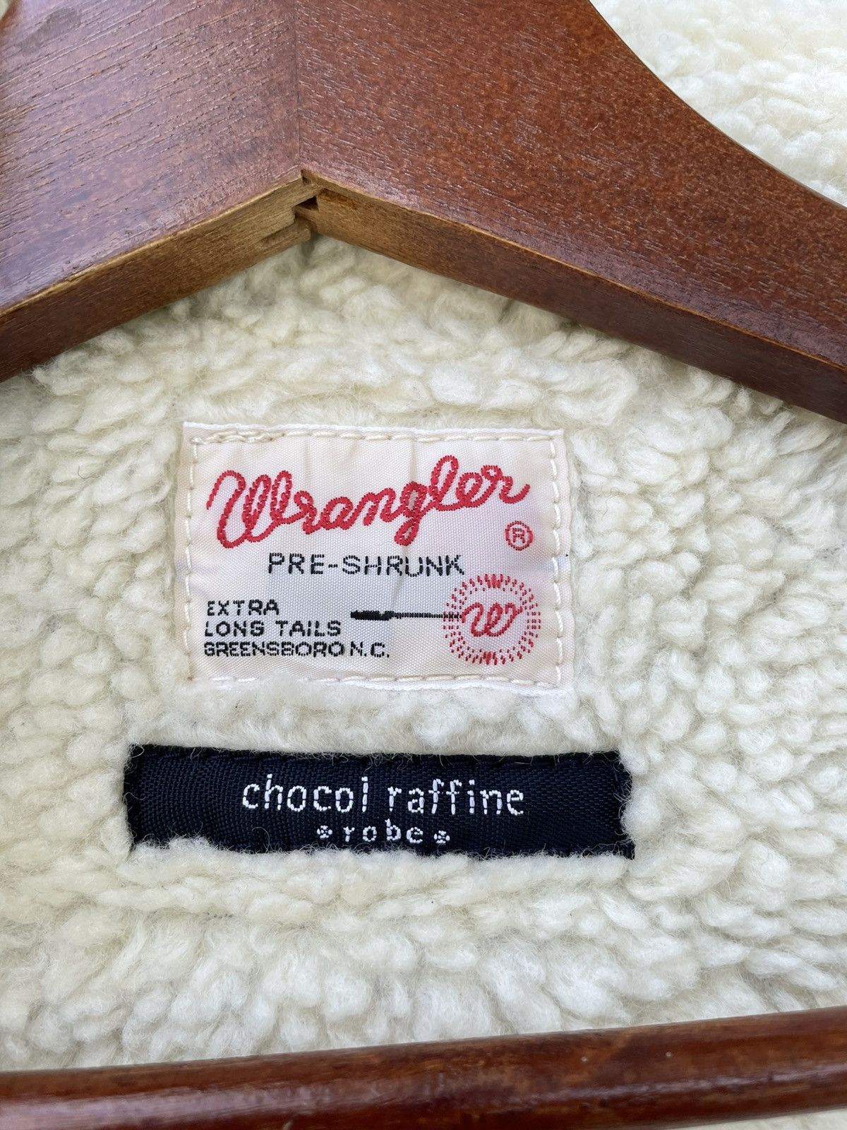 Japanese Brand × Wrangler WRANGLER x CHOCO RAFFINE SHEARLING CORDUROY JACKET Size US S / EU 44-46 / 1 - 7 Thumbnail