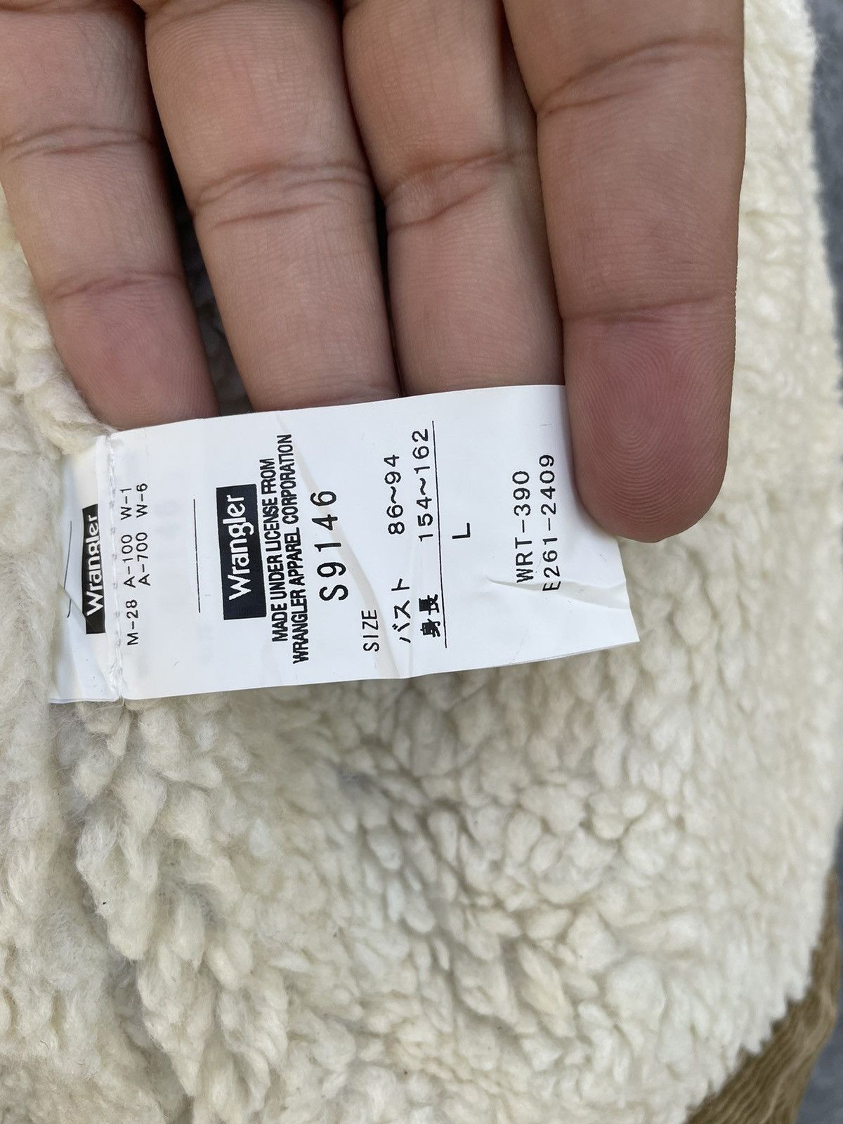 Japanese Brand × Wrangler WRANGLER x CHOCO RAFFINE SHEARLING CORDUROY JACKET Size US S / EU 44-46 / 1 - 8 Thumbnail