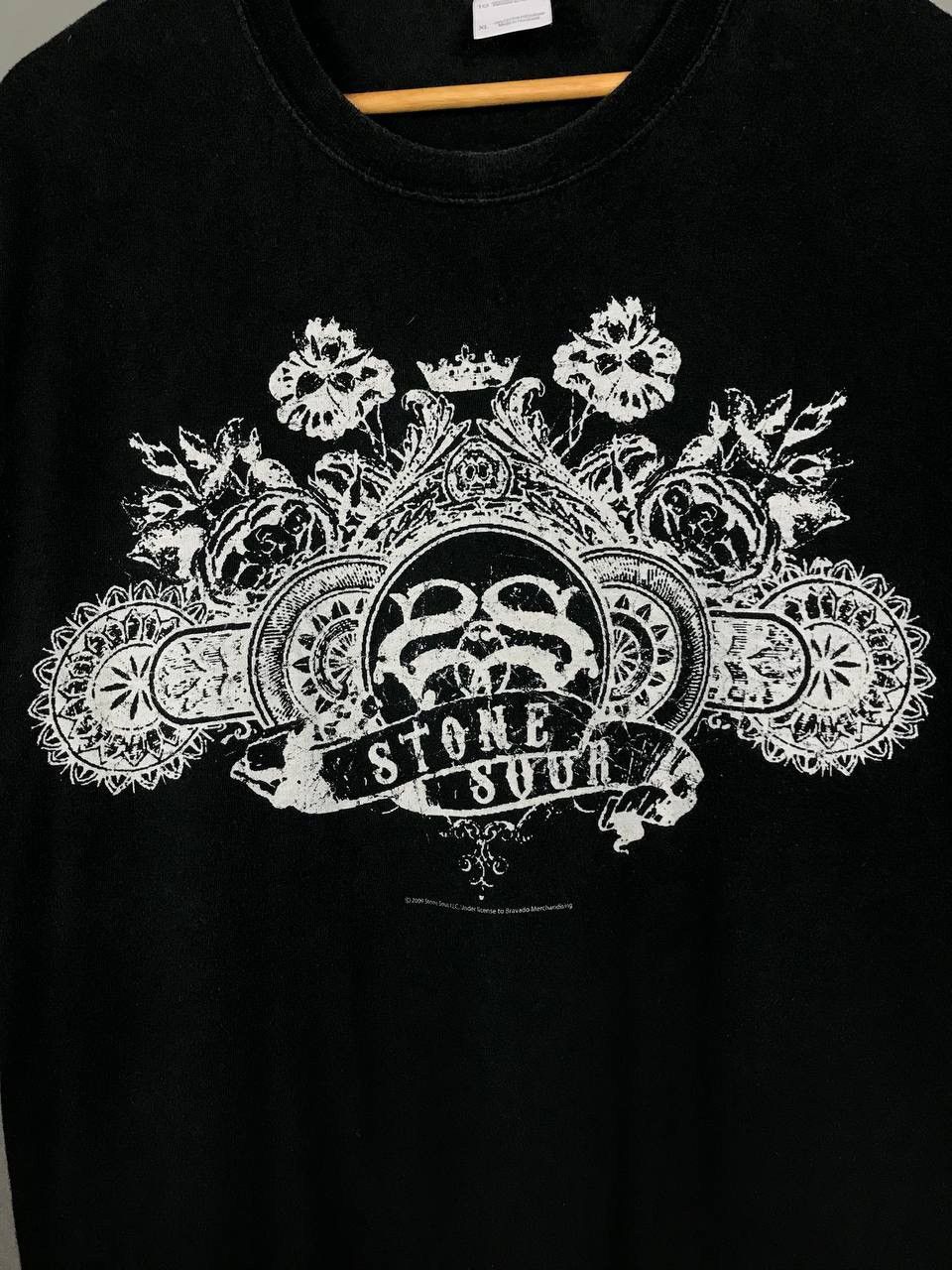 Band Tees × Vintage Stone Sour 2009 vintage rock band tee Size US XL / EU 56 / 4 - 3 Thumbnail