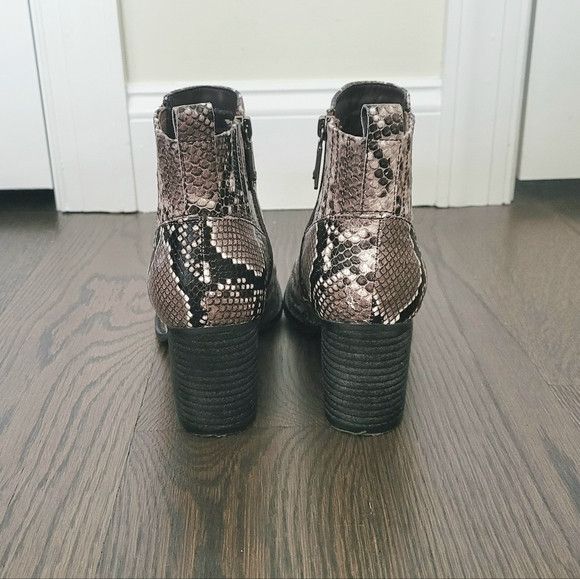 Blondo Noa Brown Snake Waterproof Ankle Boot Outdoor Travel Size US 9 / IT 39 - 9 Thumbnail