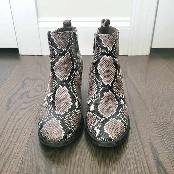 Blondo Noa Brown Snake Waterproof Ankle Boot Outdoor Travel Size US 9 / IT 39 - 5 Thumbnail