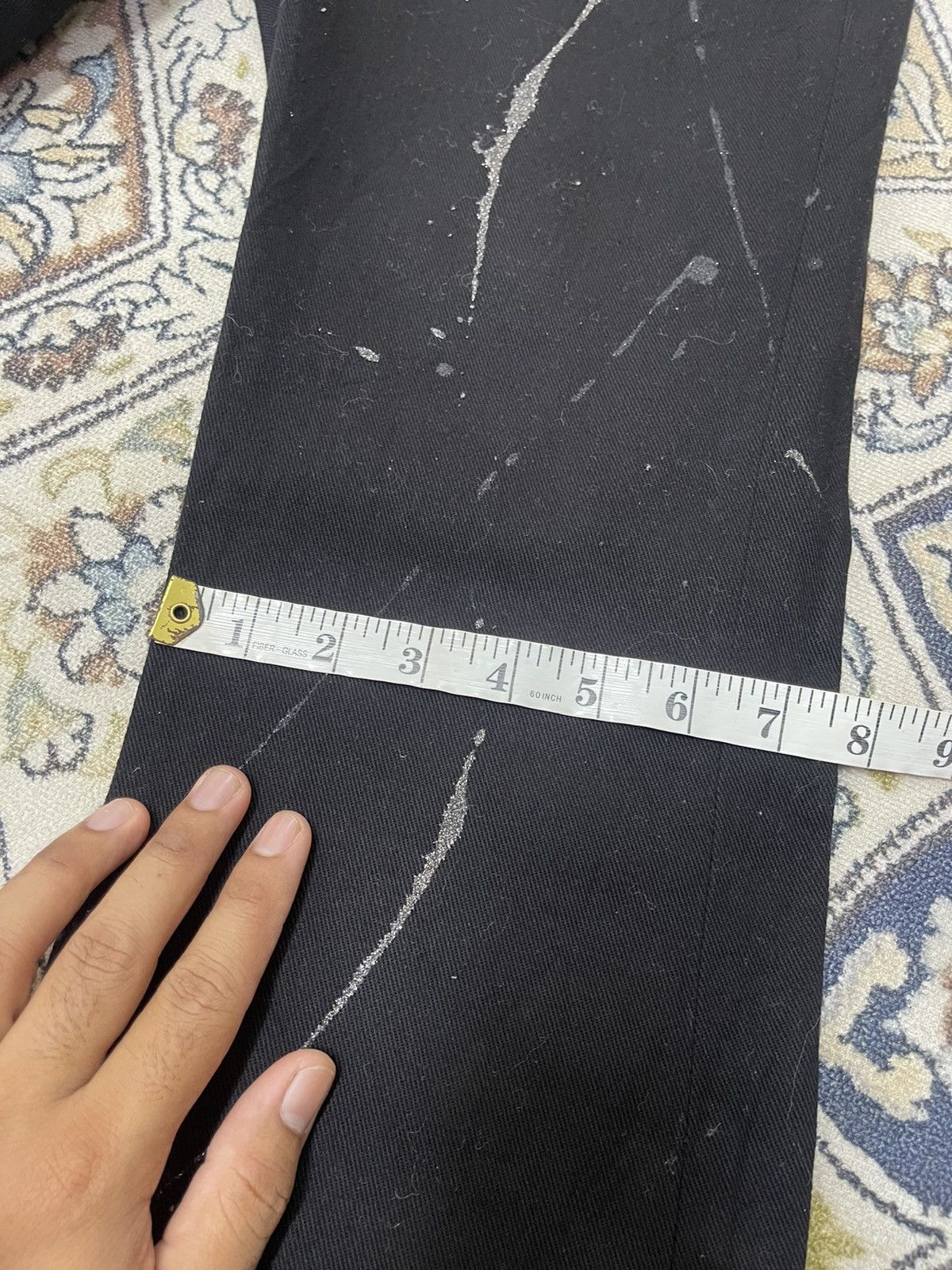 Japanese Brand Nice❗️Sorridere Spalsh Paint Bootcut Jeans Like Amiri Size 30" / US 8 / IT 44 - 20 Thumbnail