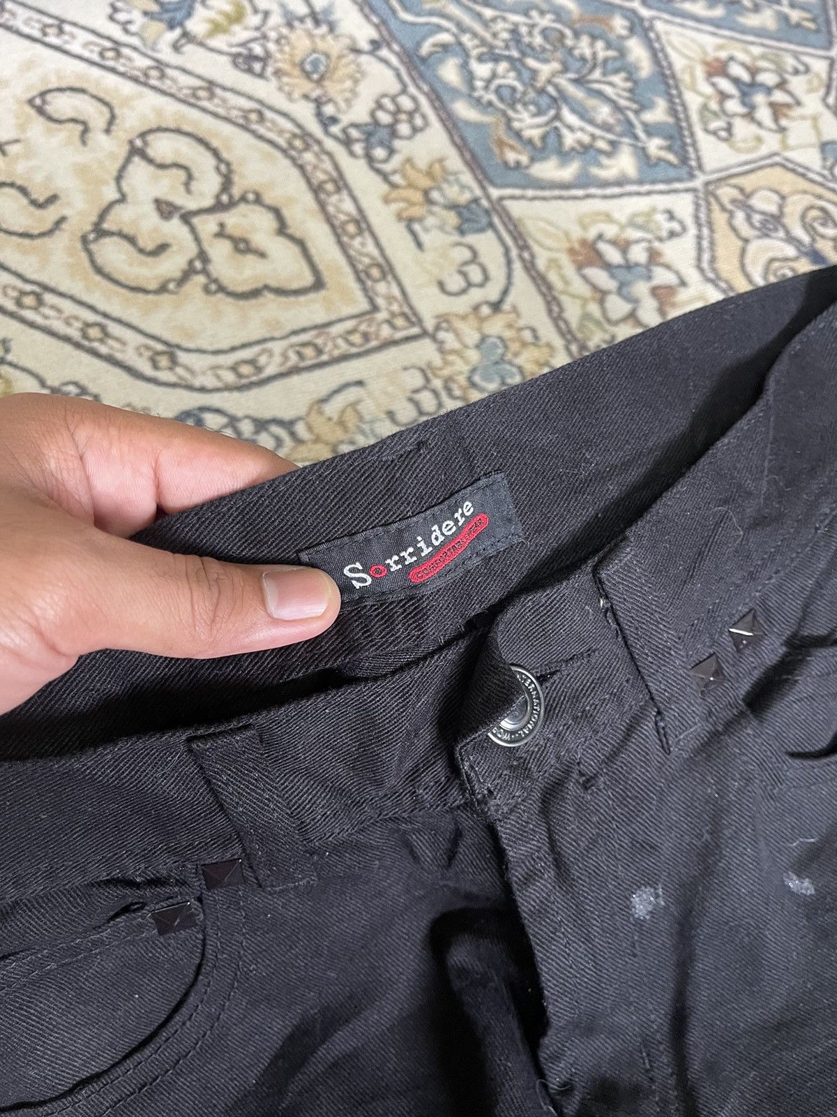 Japanese Brand Nice❗️Sorridere Spalsh Paint Bootcut Jeans Like Amiri Size 30" / US 8 / IT 44 - 4 Thumbnail