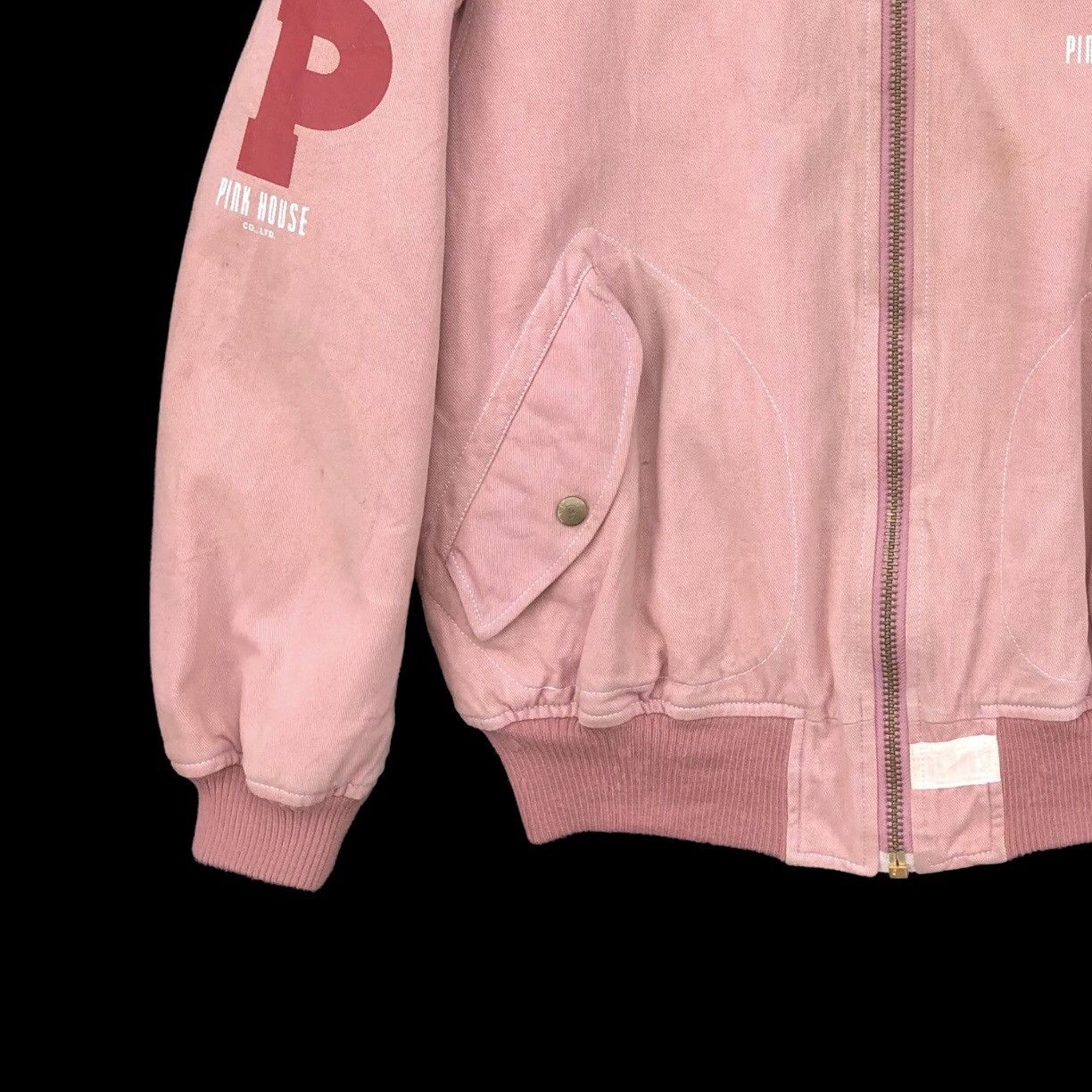 Japanese Brand 🔥Vintage 90s Pink House Shimpa Club Bomber Jacket Size US M / EU 48-50 / 2 - 7 Thumbnail