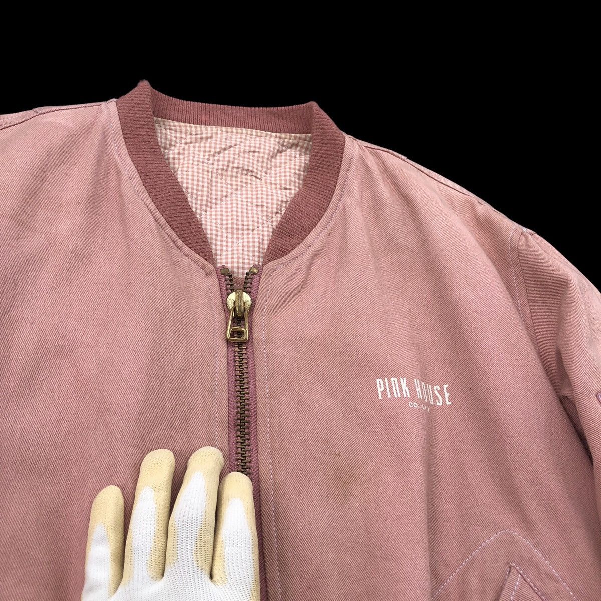 Japanese Brand 🔥Vintage 90s Pink House Shimpa Club Bomber Jacket Size US M / EU 48-50 / 2 - 15 Thumbnail