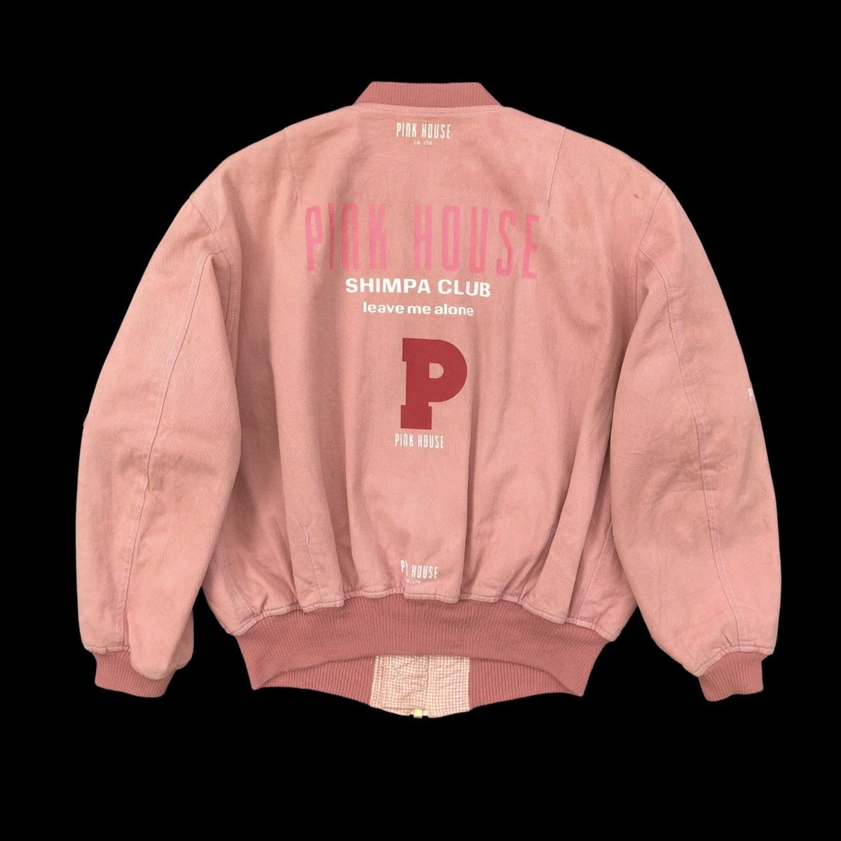 Japanese Brand 🔥Vintage 90s Pink House Shimpa Club Bomber Jacket Size US M / EU 48-50 / 2 - 8 Thumbnail