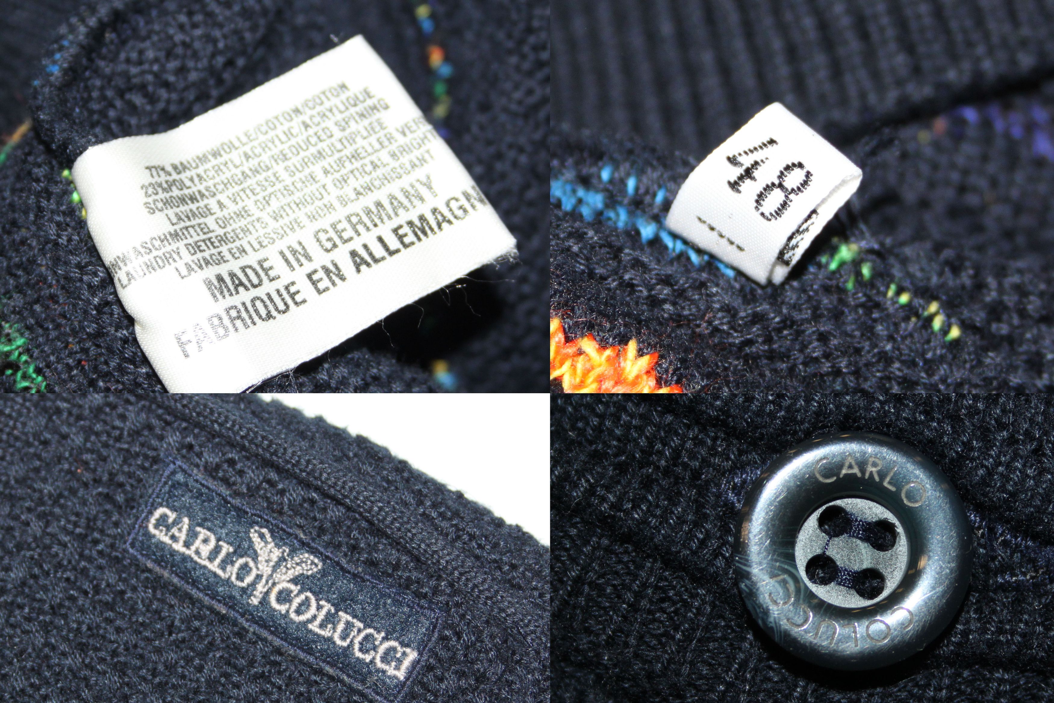 Carlo Colucci × Vintage vintage Carlo Coluccice knit cardigan Size US S / EU 44-46 / 1 - 4 Thumbnail
