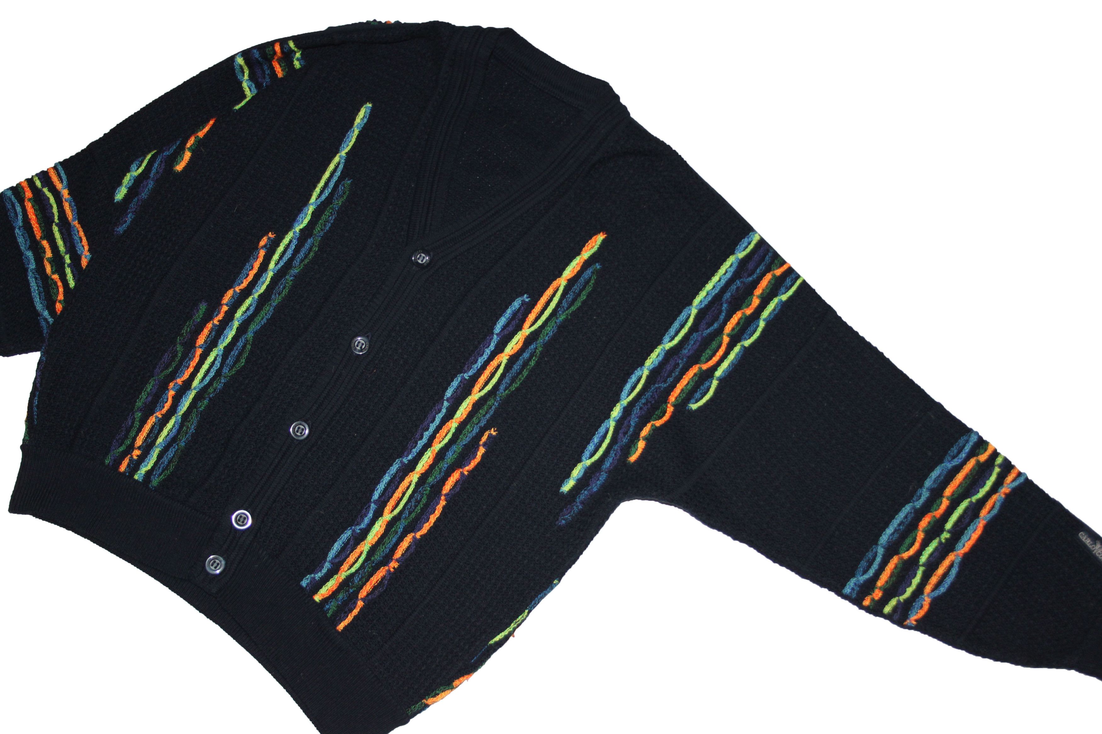 Carlo Colucci × Vintage vintage Carlo Coluccice knit cardigan Size US S / EU 44-46 / 1 - 2 Thumbnail